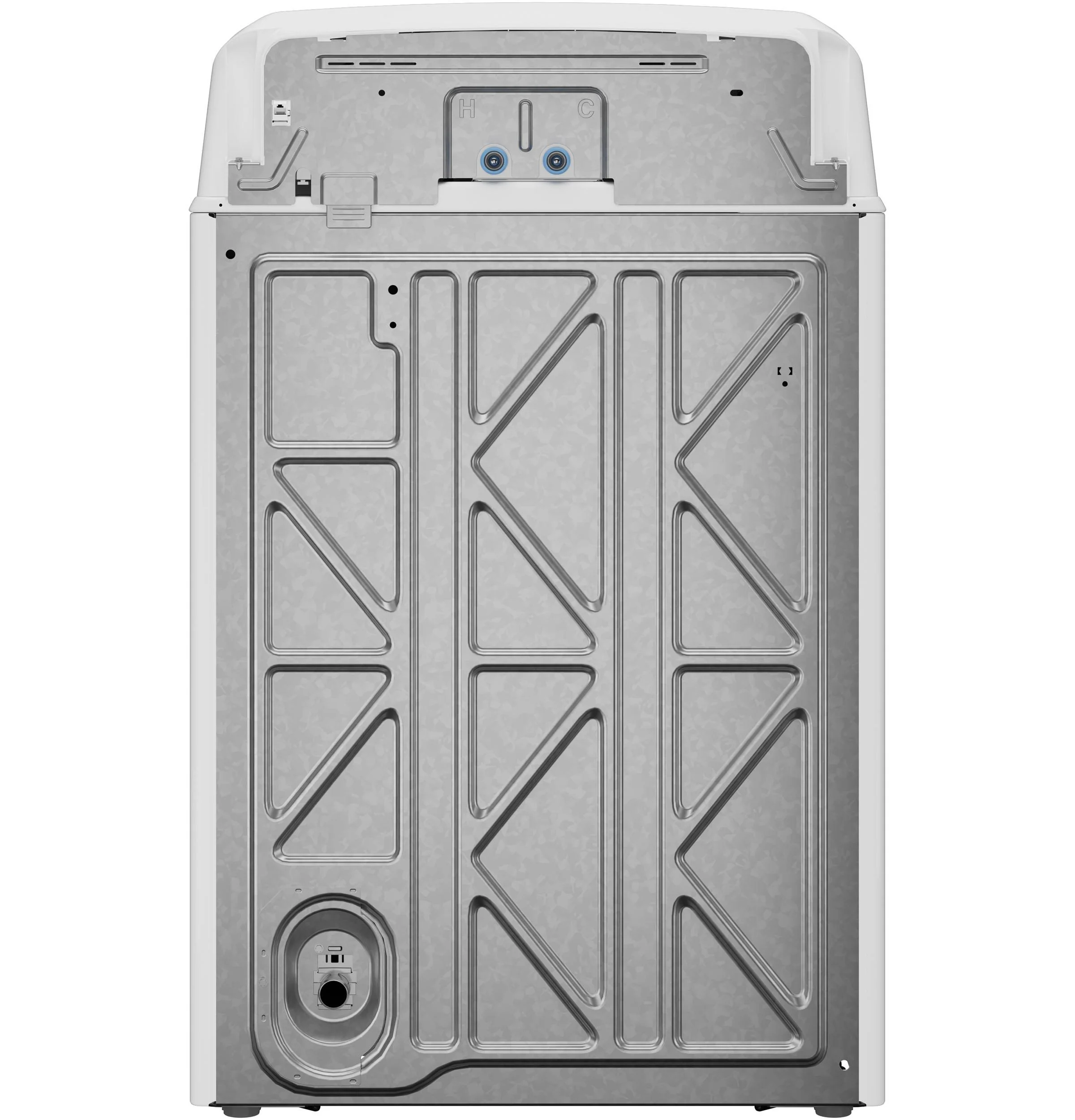 GTW480ASWWB GE® 4.6 cu. ft. Capacity Washer with Stainless Steel Basket,Cold Plus and Wash Boost​ - Image 6