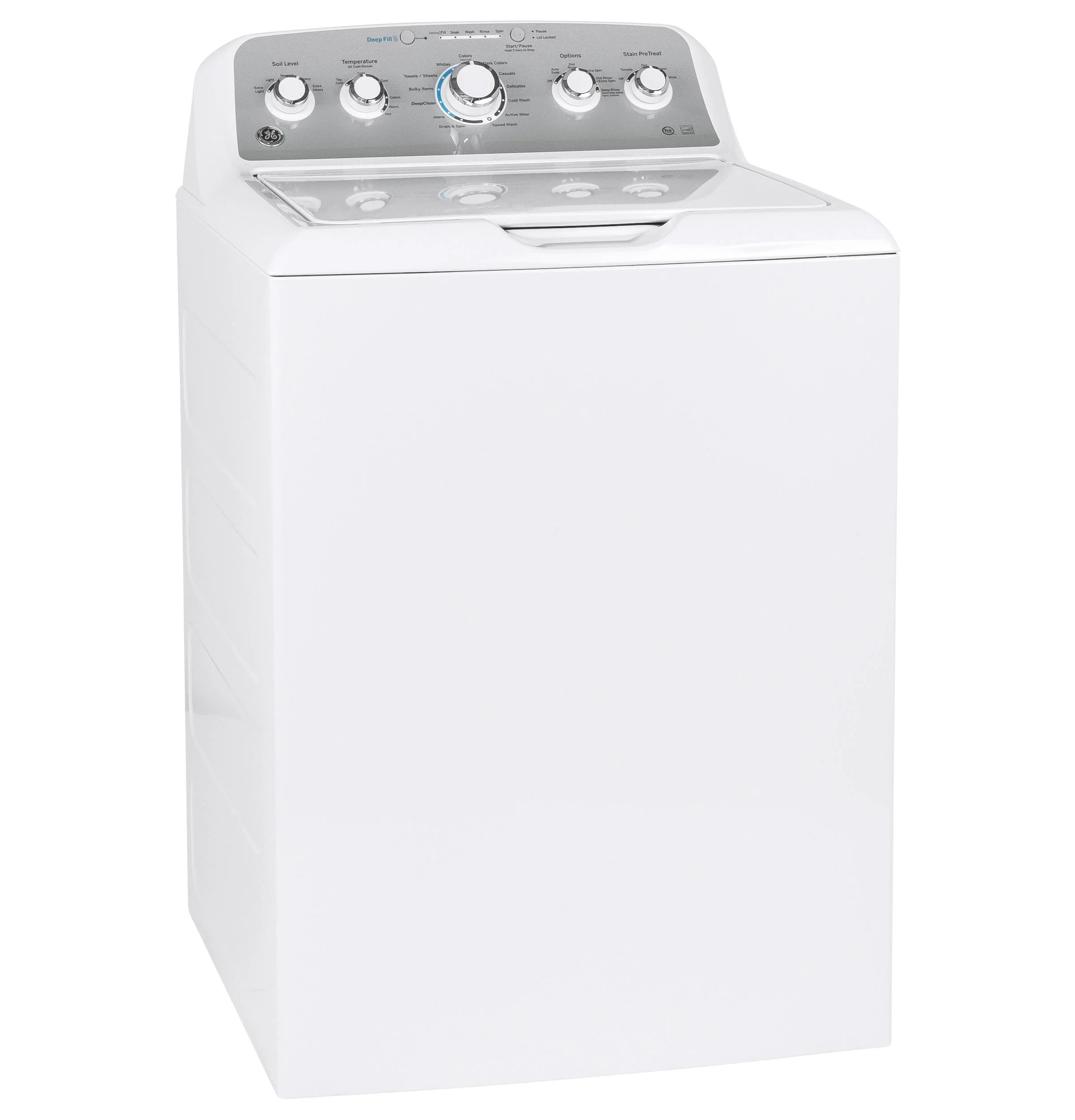 GTW500ASNWS GE® ENERGY STAR® 4.6 cu. ft. Capacity Washer with Stainless Steel Basket - Image 6