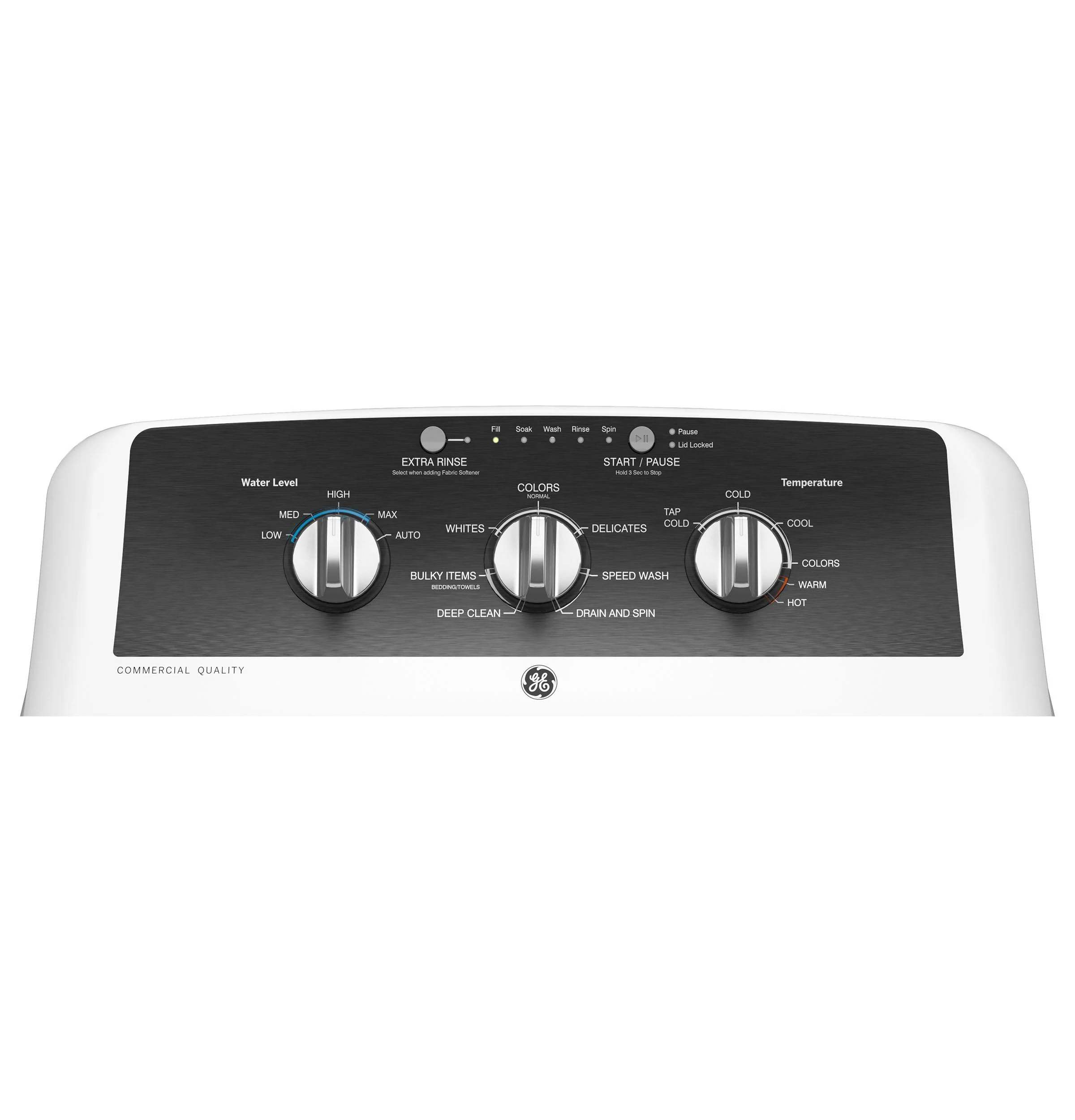 GTW525ACWWB GE® 4.3 cu. ft. Capacity Washer with Stainless Steel Basket,5-yr Limited Warranty - Image 2