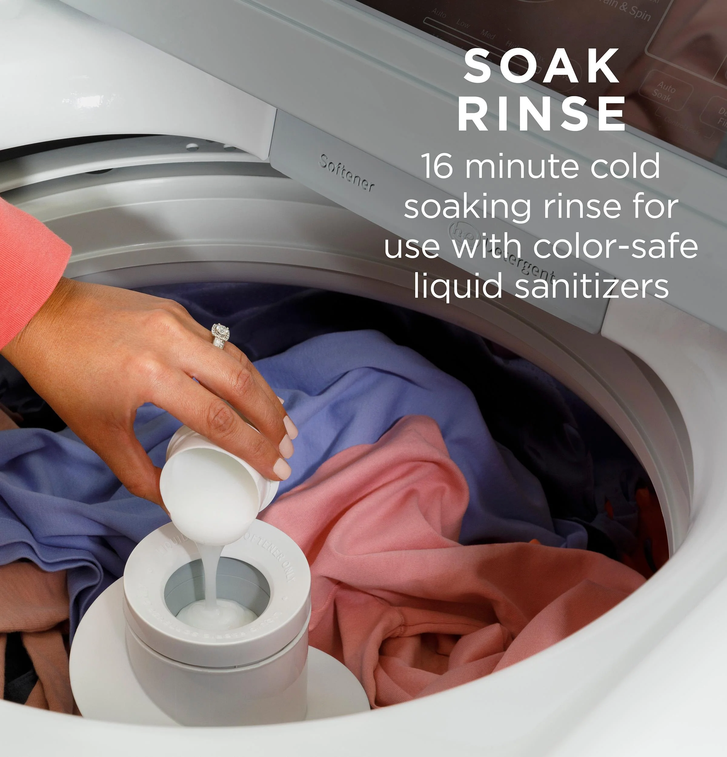 GTW585BPVDG GE® 4.5 cu. ft. Capacity Washer with Water Level Control - Image 10