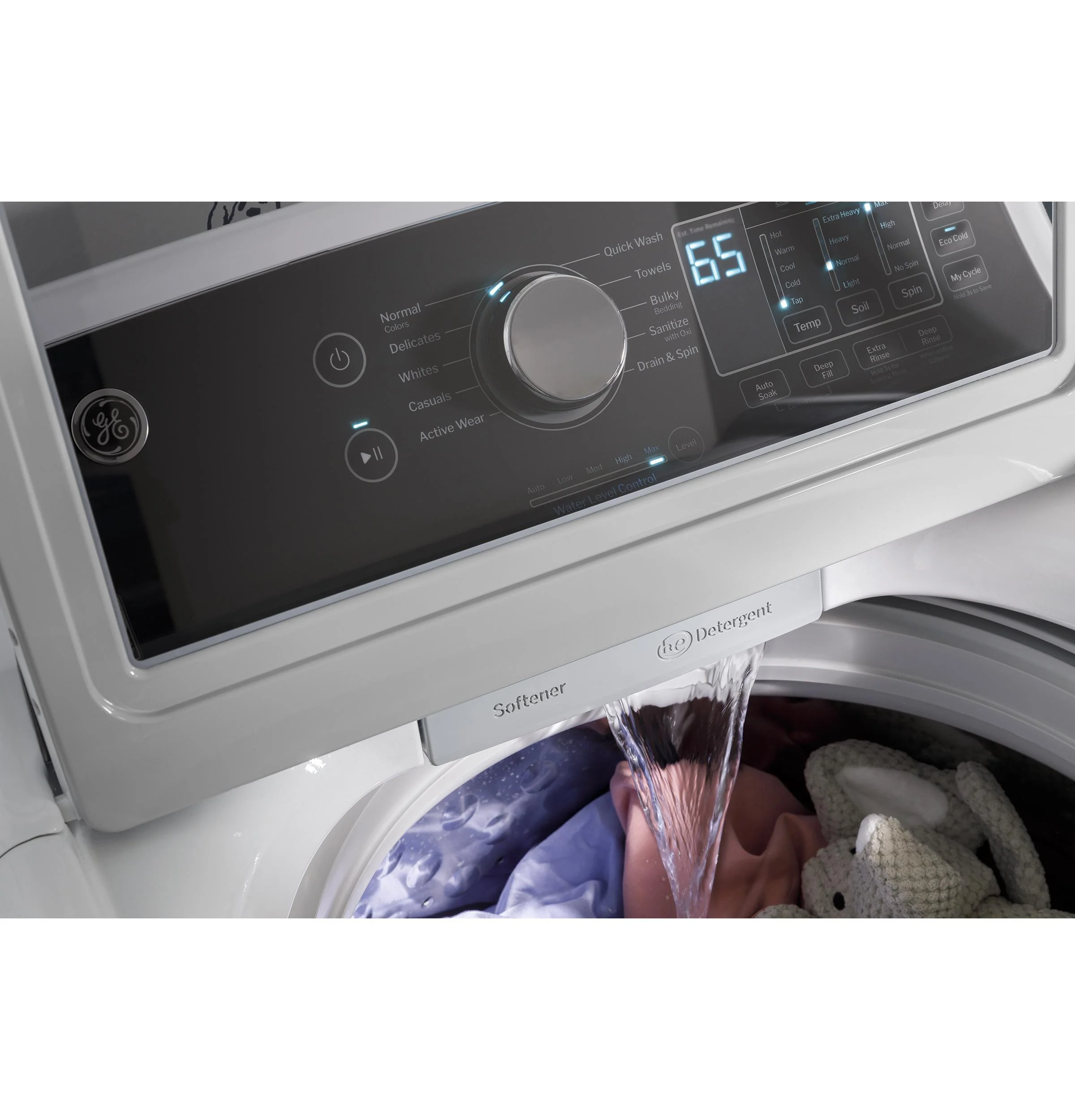 GTW585BSVWS GE® 4.5 cu. ft. Capacity Washer with Water Level Control - Image 20