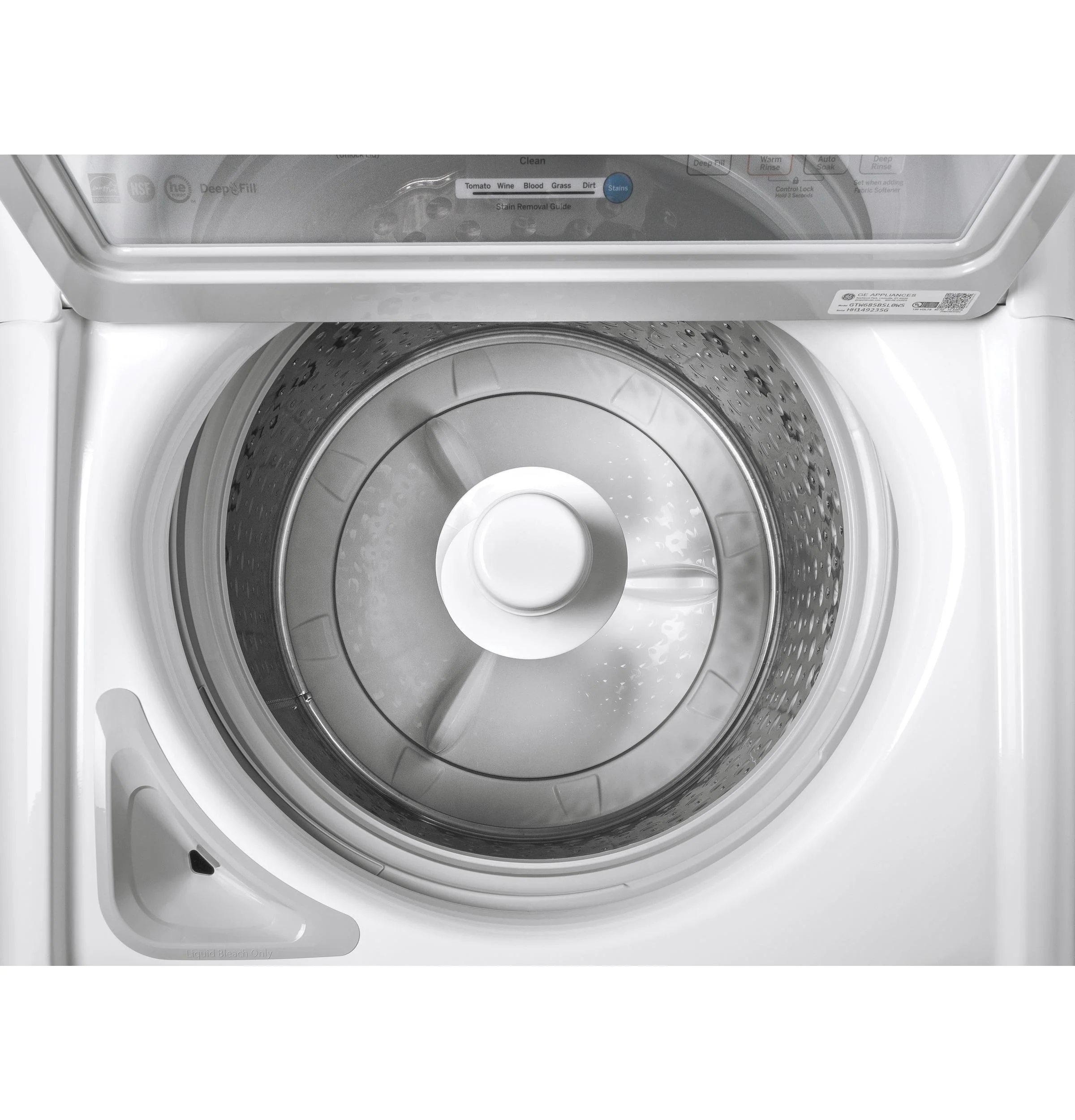 GTW685BSLWS GE® ENERGY STAR® 4.5 cu. ft. Capacity Washer with Stainless Steel Basket - Image 14