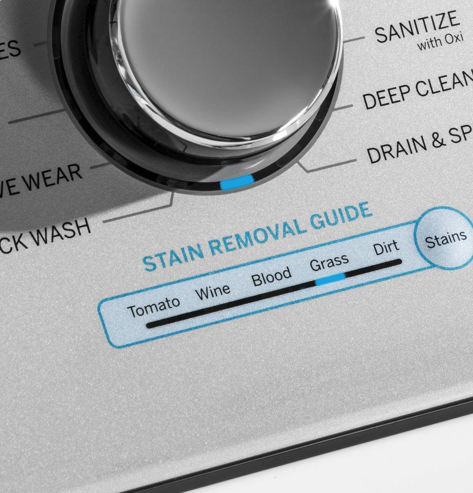 GE® 4.8 cu. ft. Capacity Washer with Sanitize w/Oxi and FlexDispense® - Image 7