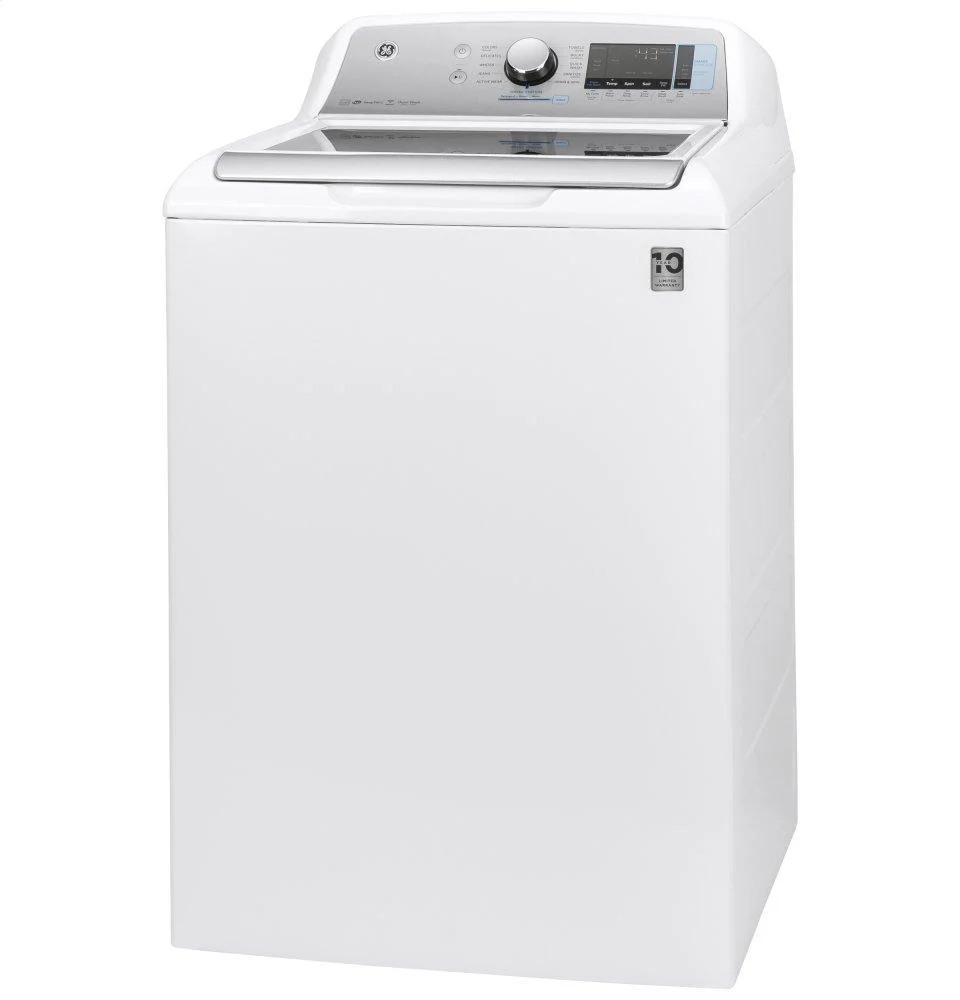 GE® 5.0 cu. ft. Capacity Smart Washer with Sanitize w/Oxi and SmartDispense - Image 3