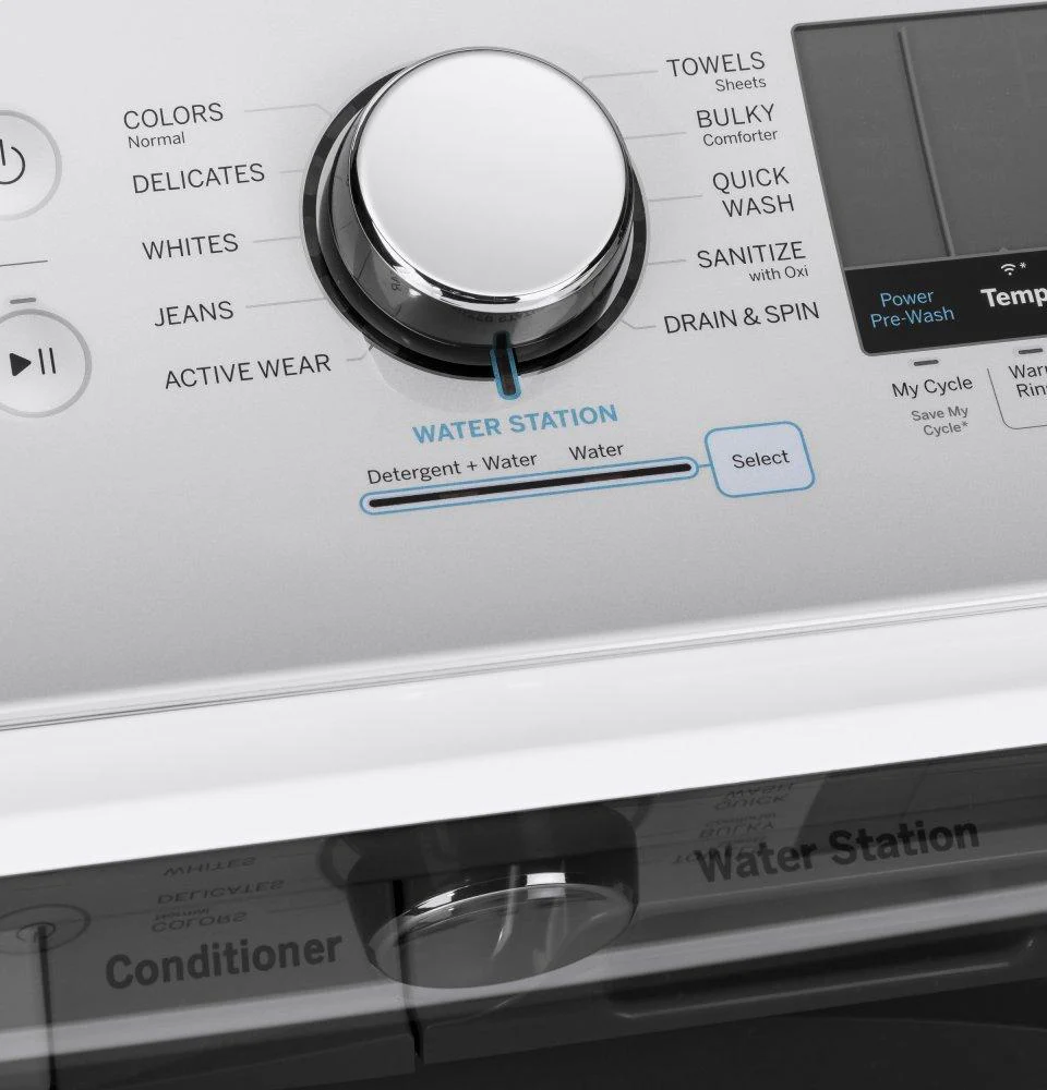 GE® 5.0 cu. ft. Capacity Smart Washer with Sanitize w/Oxi and SmartDispense - Image 5