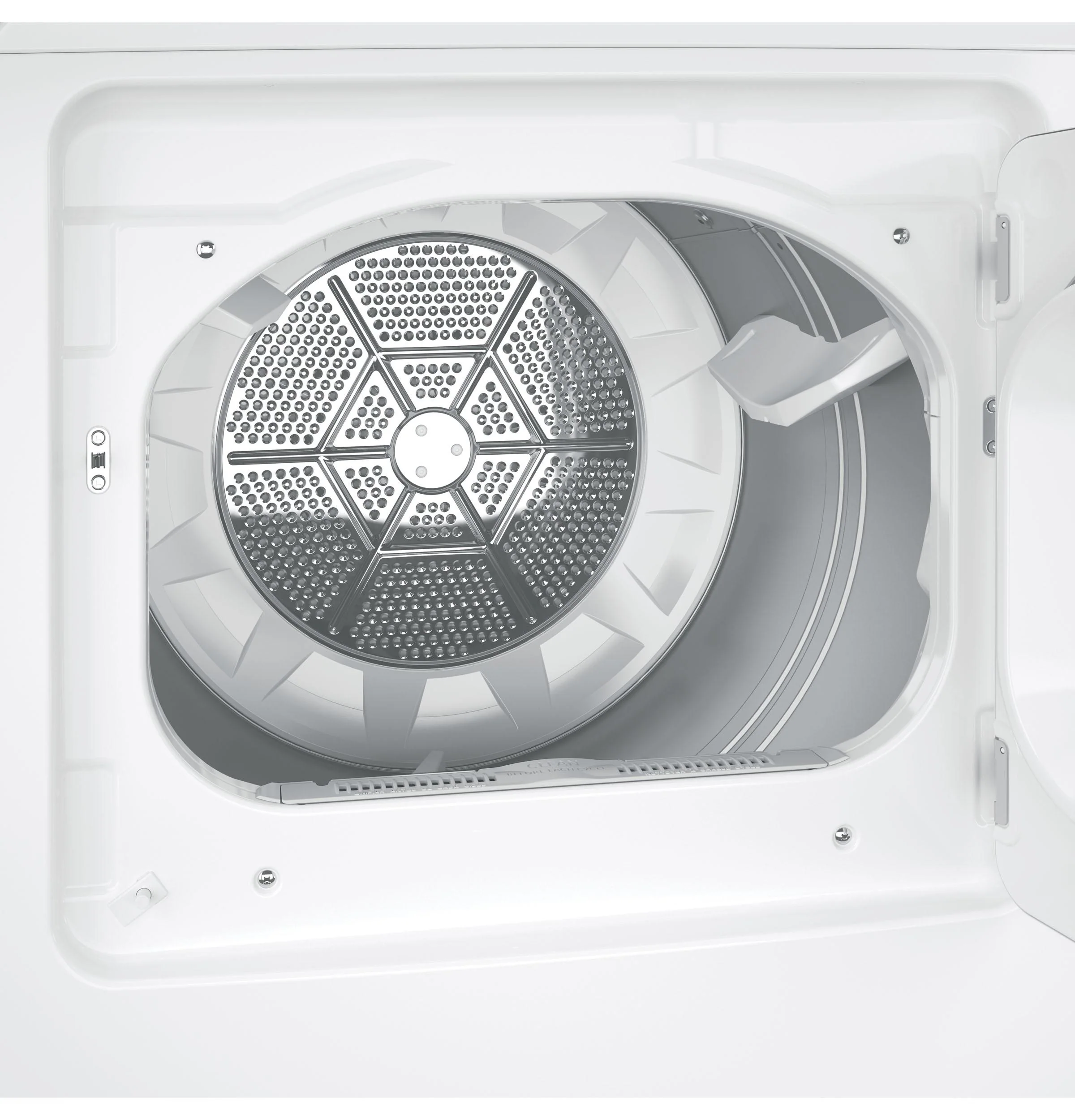 GTX33EASKWW GE 6.2 cu. ft. Capacity Electric Dryer with Up To 120 ft. Venting and Shallow Depth - Image 5