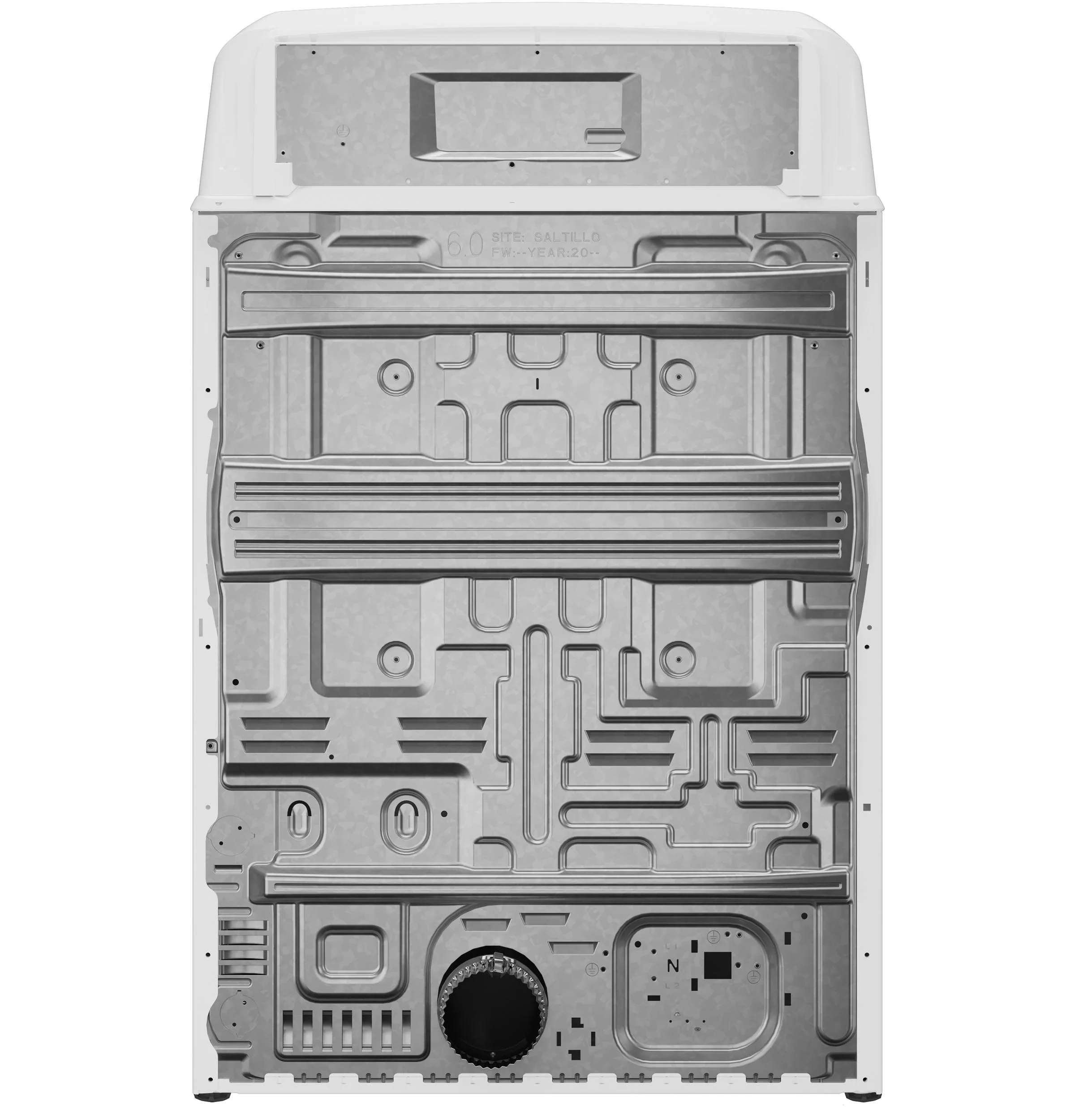 GTX38EASWWS GE® 6.2 cu. ft. Capacity Electric Dryer with Up To 120 ft. Venting and Shallow Depth - Image 8