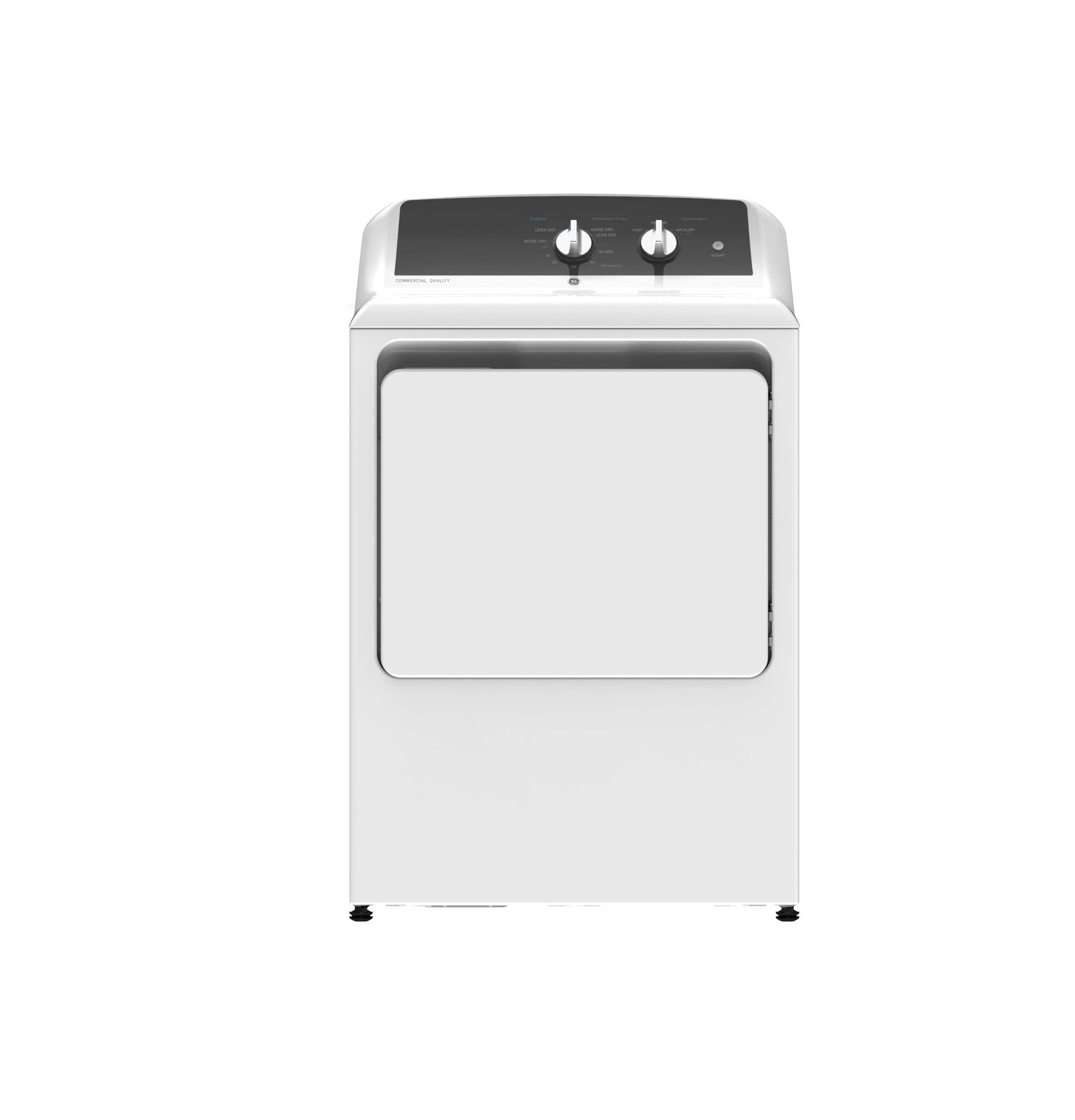 GTX52EASPWB GE 6.2 cu. ft. Capacity Electric Dryer with Up To 120 ft. Venting and 5-yr Limited Warranty - Image 2