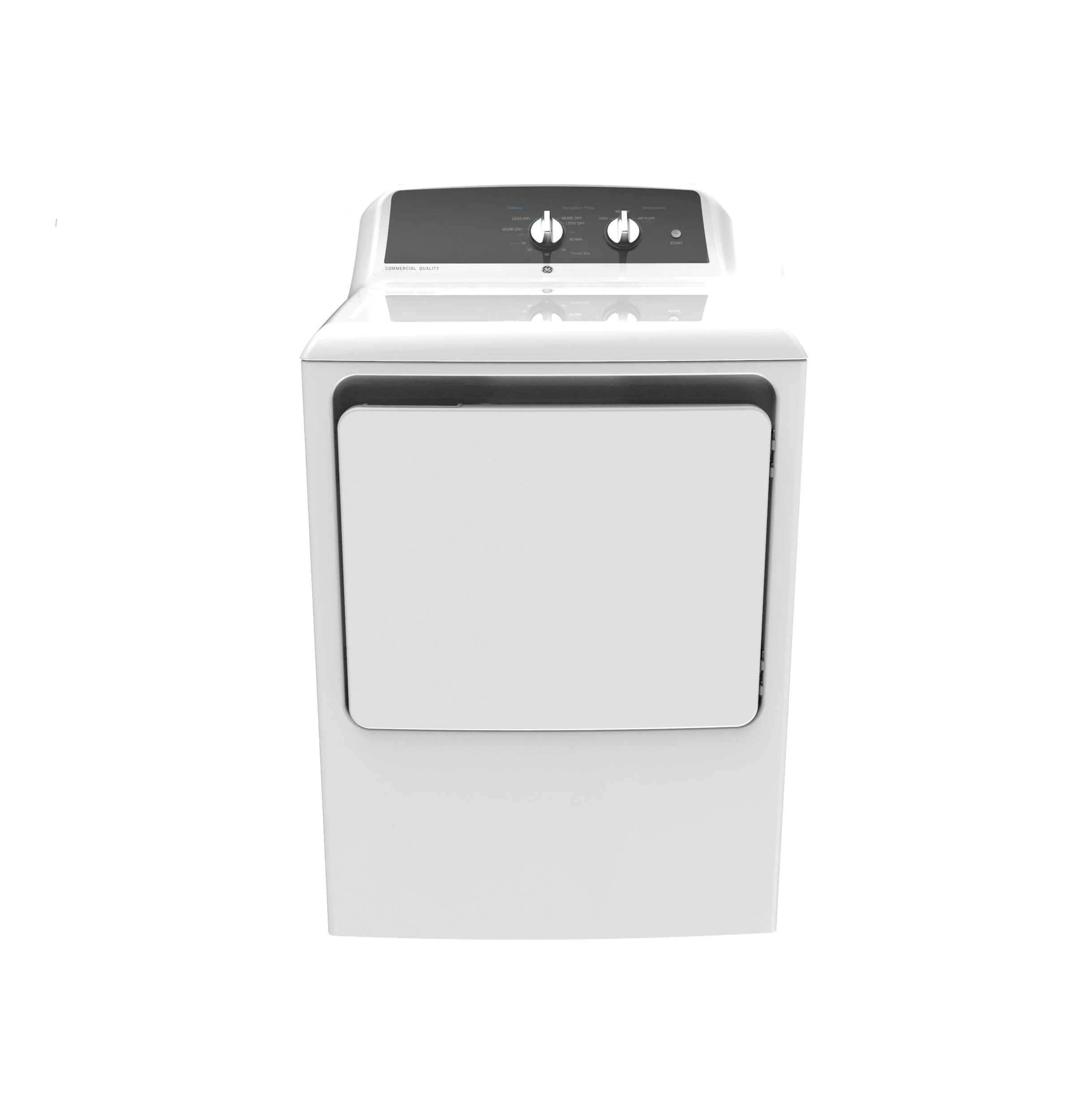 GTX52GASPWB GE 6.2 cu. ft. Capacity Gas Dryer with Up To 120 ft. Venting and 5-yr Limited Warranty