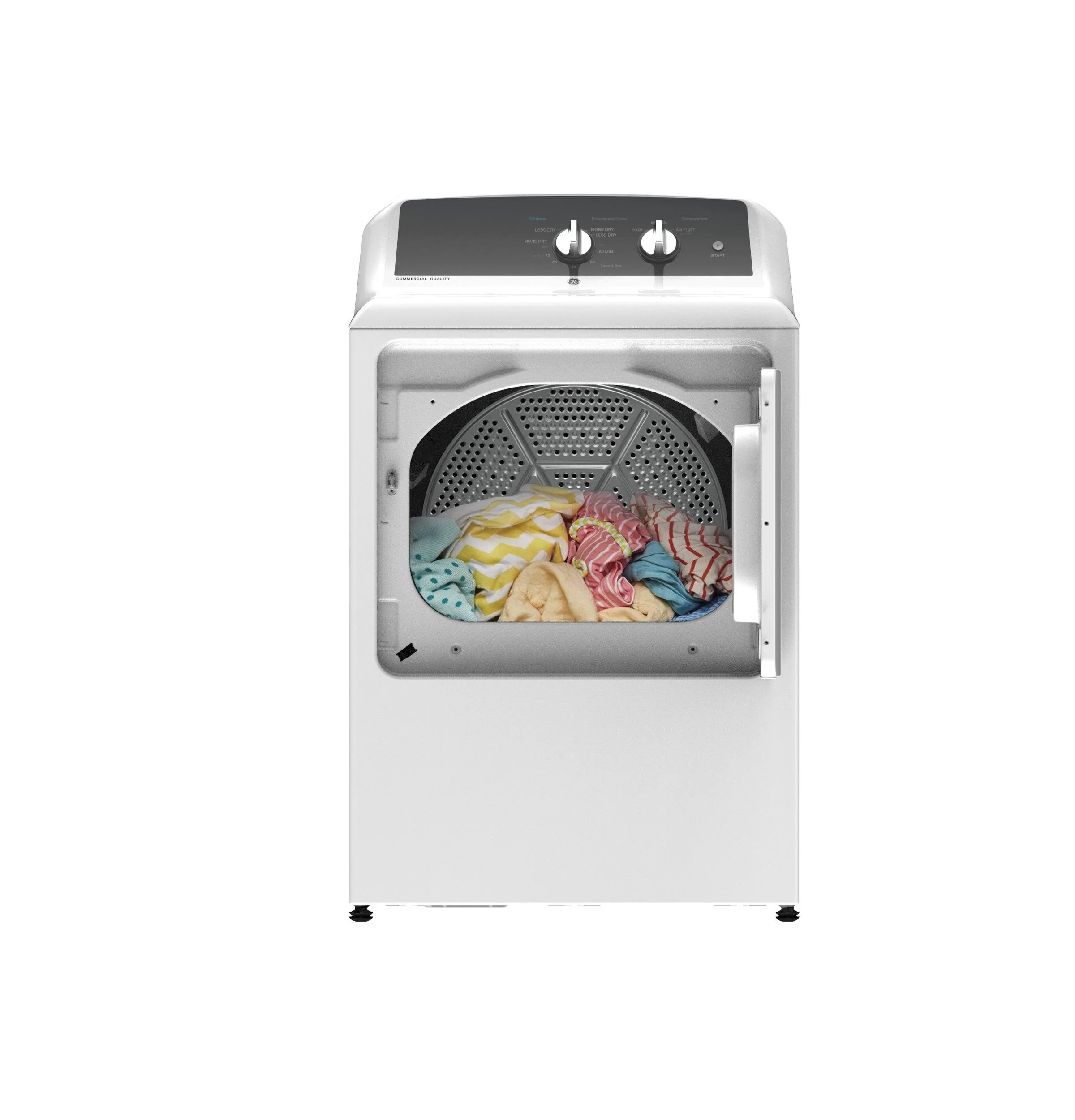 GTX52GASPWB GE 6.2 cu. ft. Capacity Gas Dryer with Up To 120 ft. Venting and 5-yr Limited Warranty - Image 6