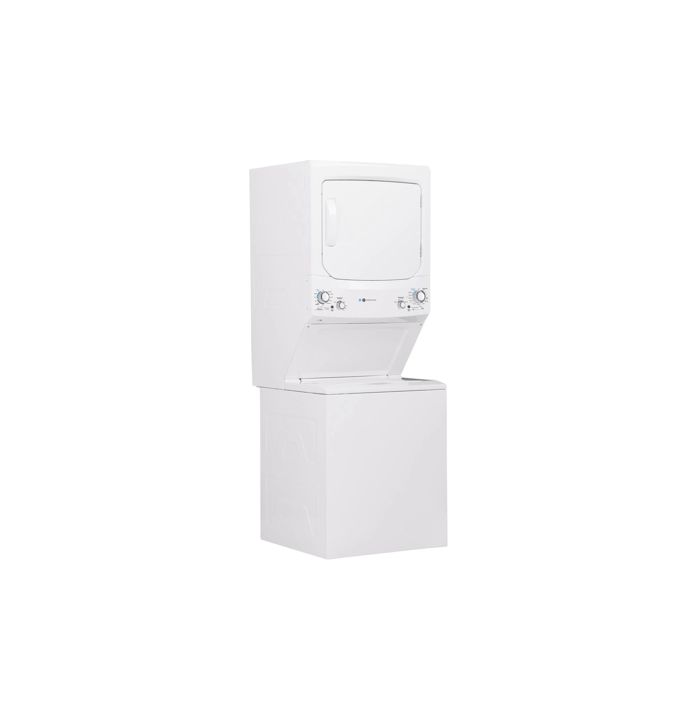 GUD27GESNWW GE Unitized Spacemaker® ENERGY STAR® 3.9 cu. ft. Capacity Washer with Stainless Steel Basket and 5.9 cu. ft. Capacity Gas Dryer - Image 15