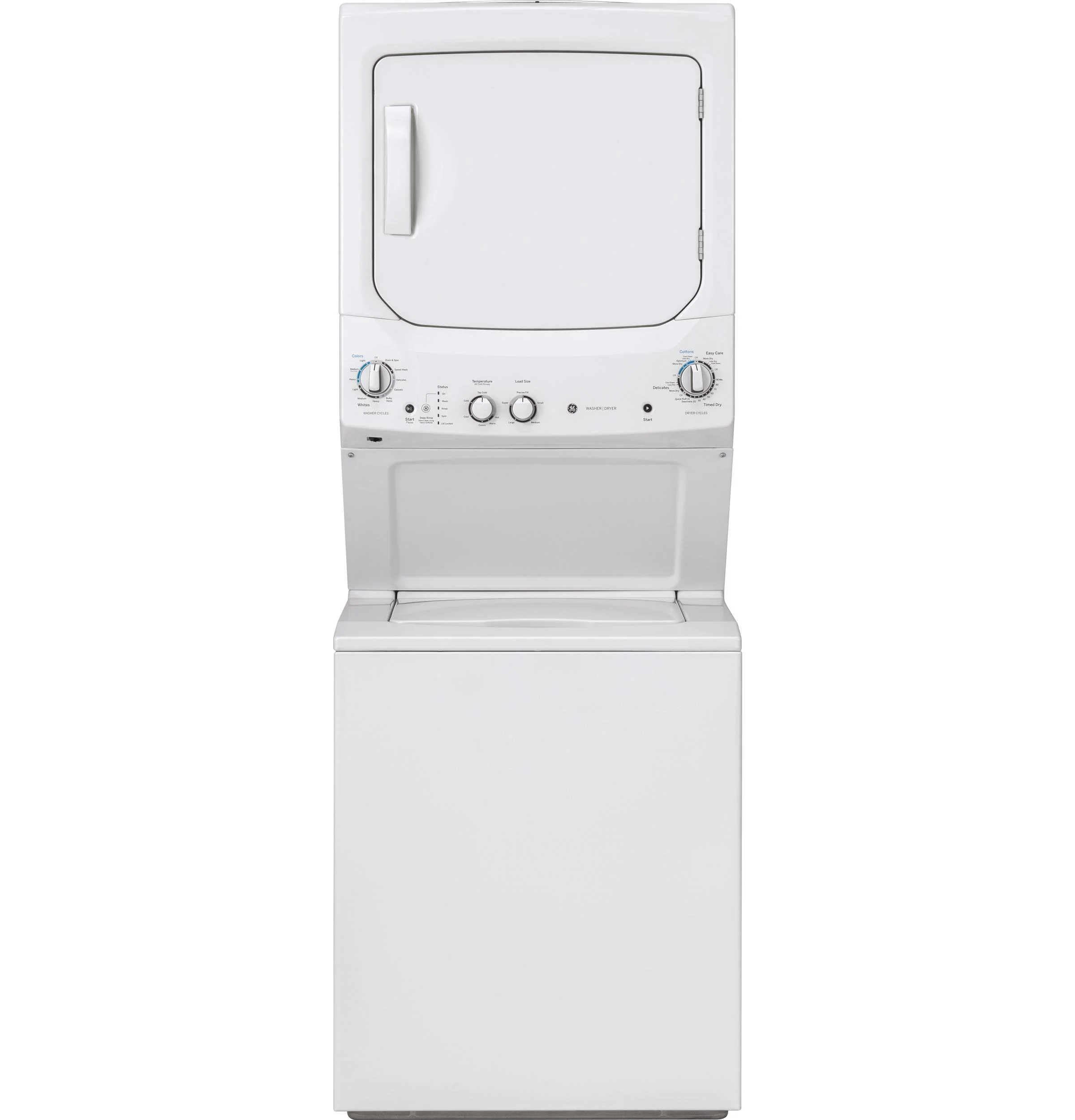 GUD27GSSMWW GE Unitized Spacemaker® 3.8 cu. ft. Capacity Washer with Stainless Steel Basket and 5.9 cu. ft. Capacity Gas Dryer - Image 16
