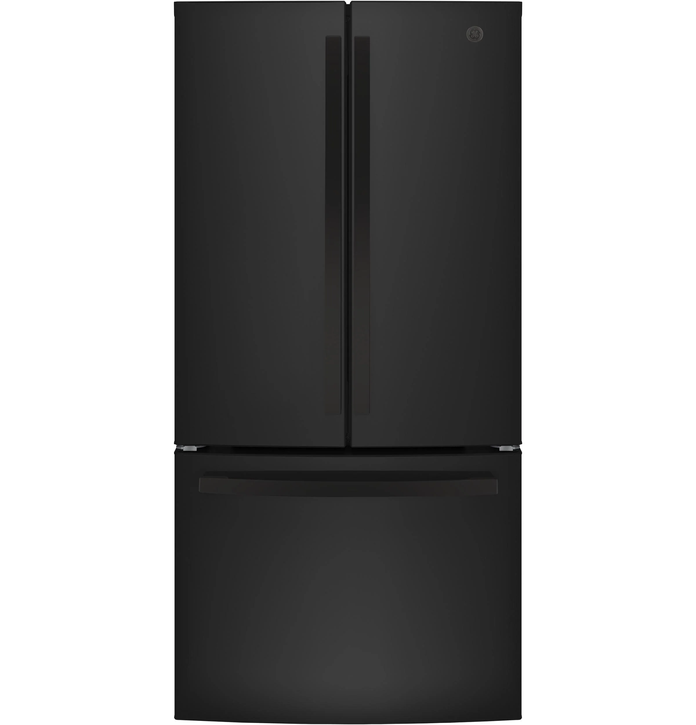 GWE19JGLBB GE® ENERGY STAR® 18.6 Cu. Ft. Counter-Depth French-Door Refrigerator