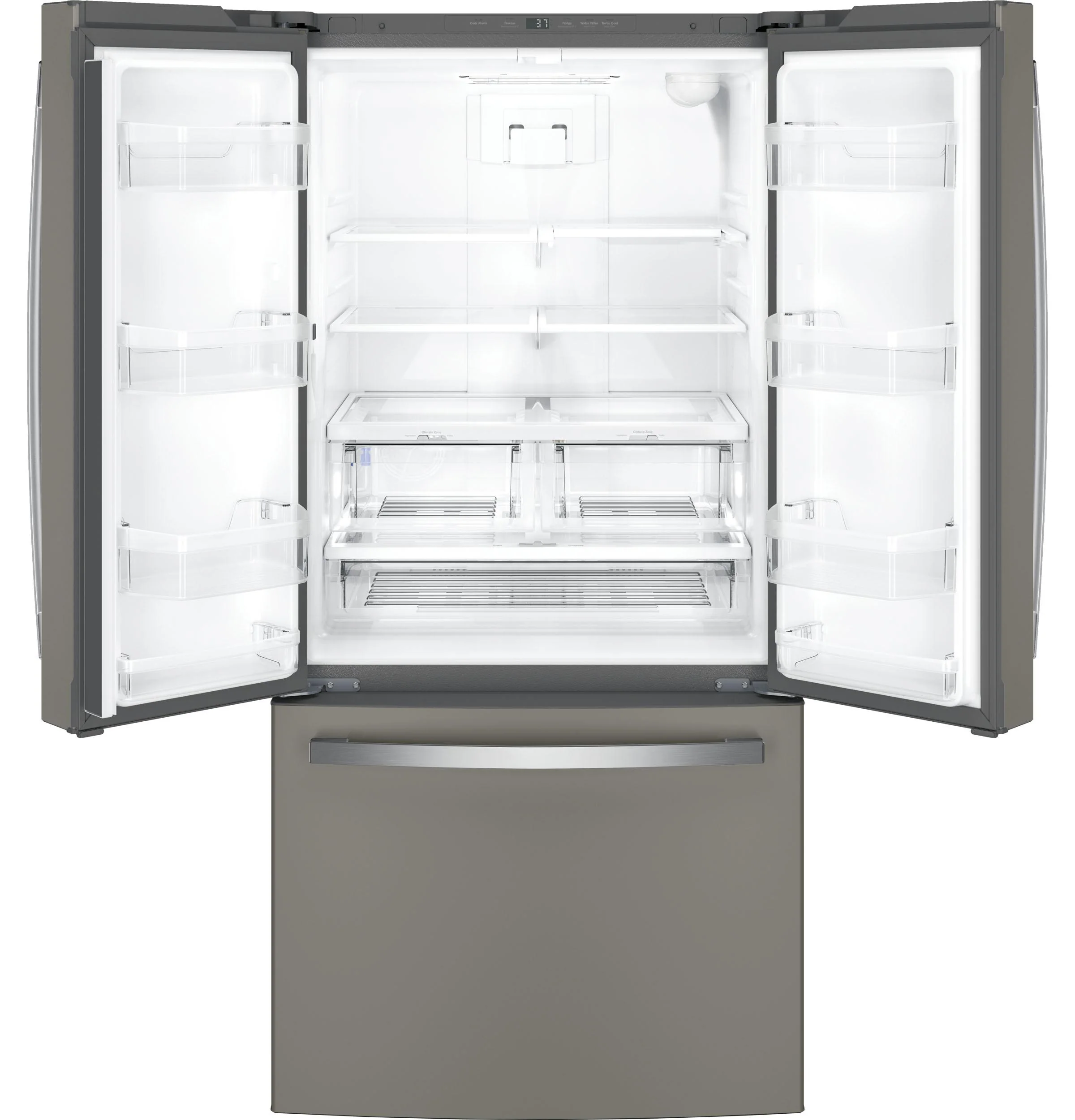 GWE19JMLES GE® ENERGY STAR® 18.6 Cu. Ft. Counter-Depth French-Door Refrigerator - Image 3