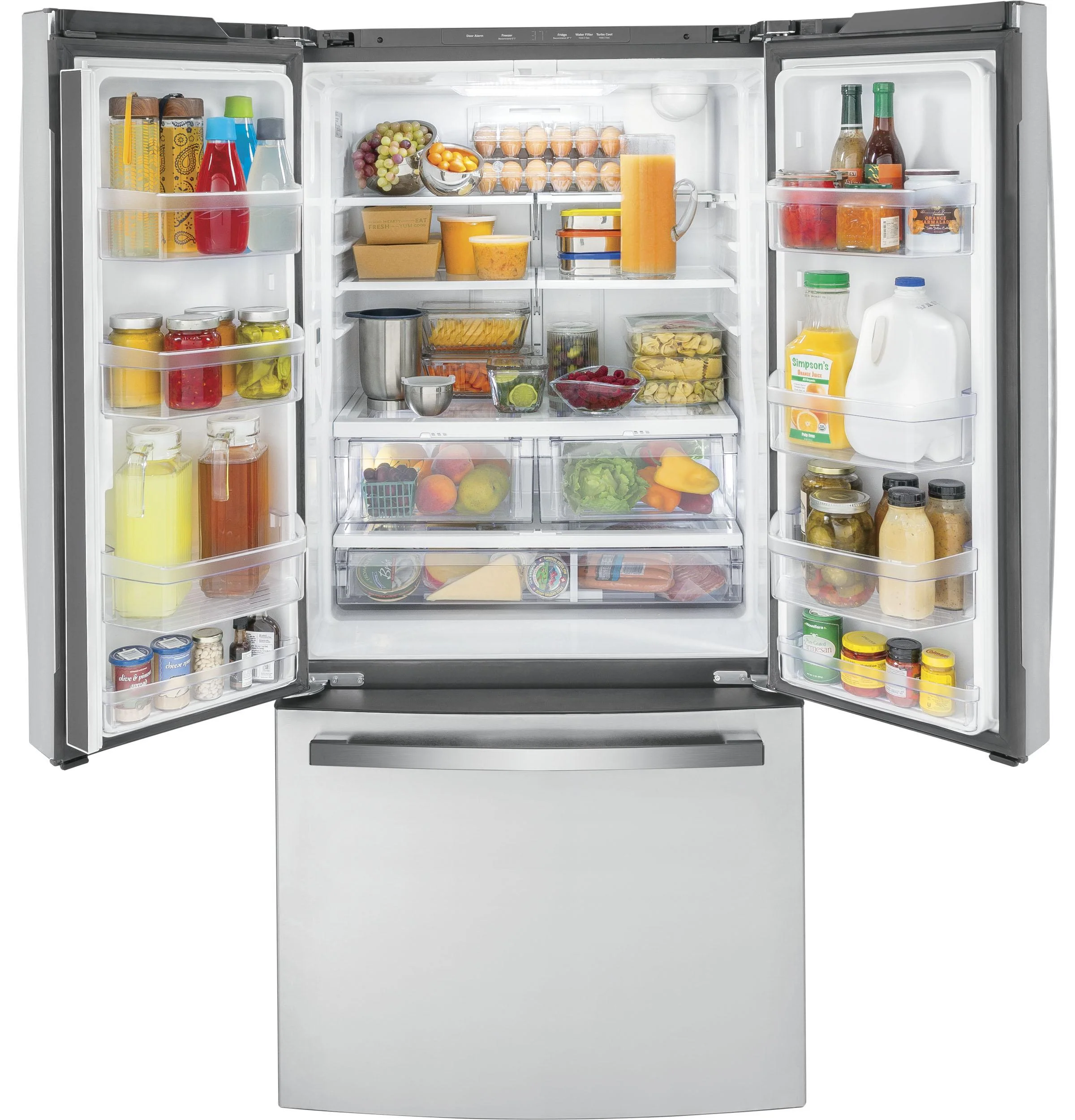 GWE19JYLFS GE® ENERGY STAR® 18.6 Cu. Ft. Counter-Depth French-Door Refrigerator - Image 9
