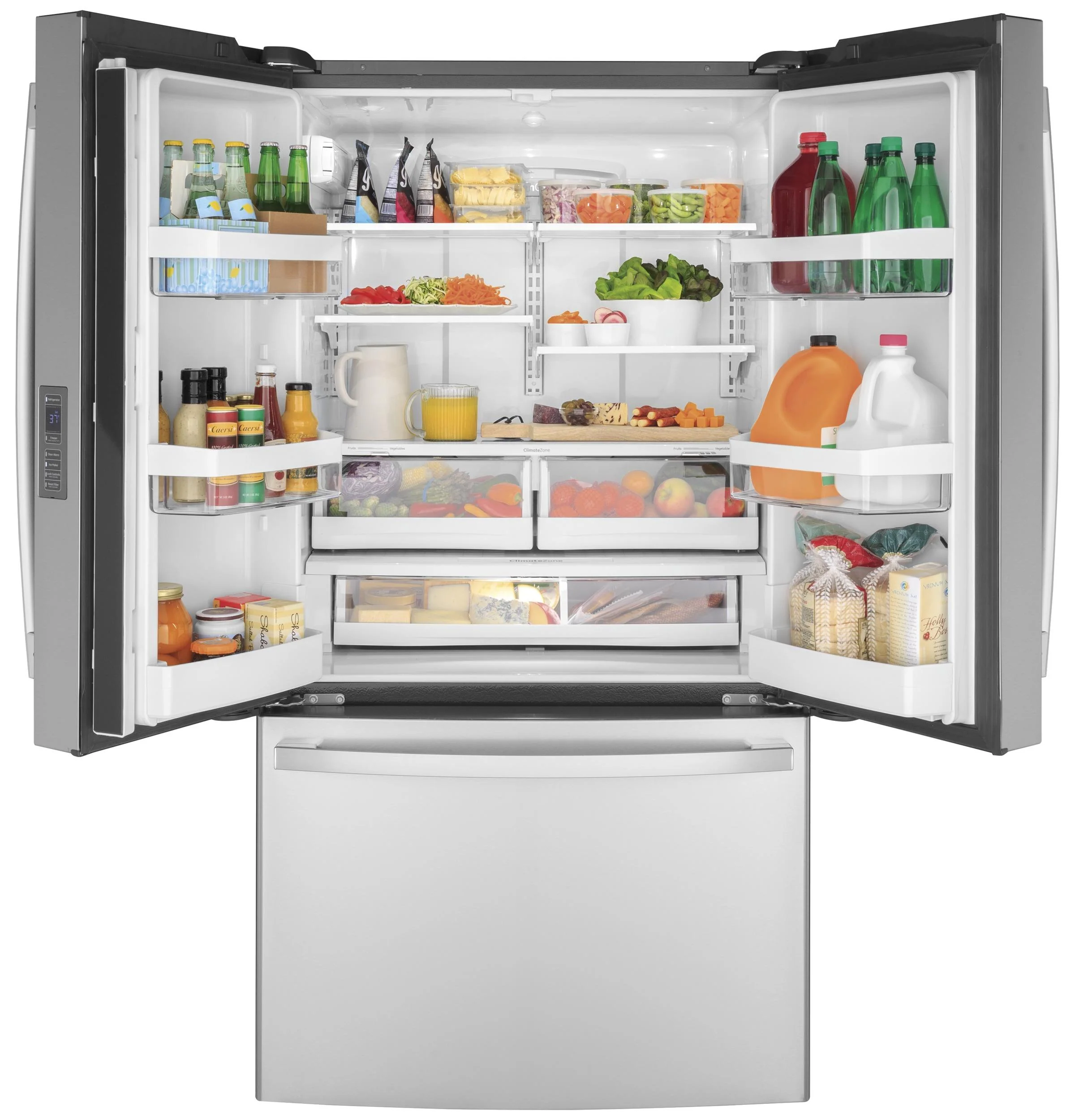 GWE23GYNFS GE® ENERGY STAR® 23.1 Cu. Ft. Counter-Depth Fingerprint Resistant French-Door Refrigerator - Image 9