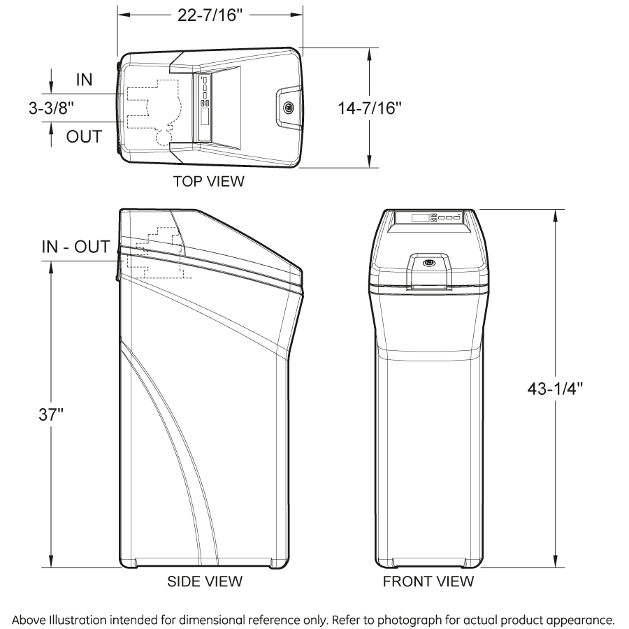 GXSF30V GE® 30,000 Grain Water Softener - Image 5