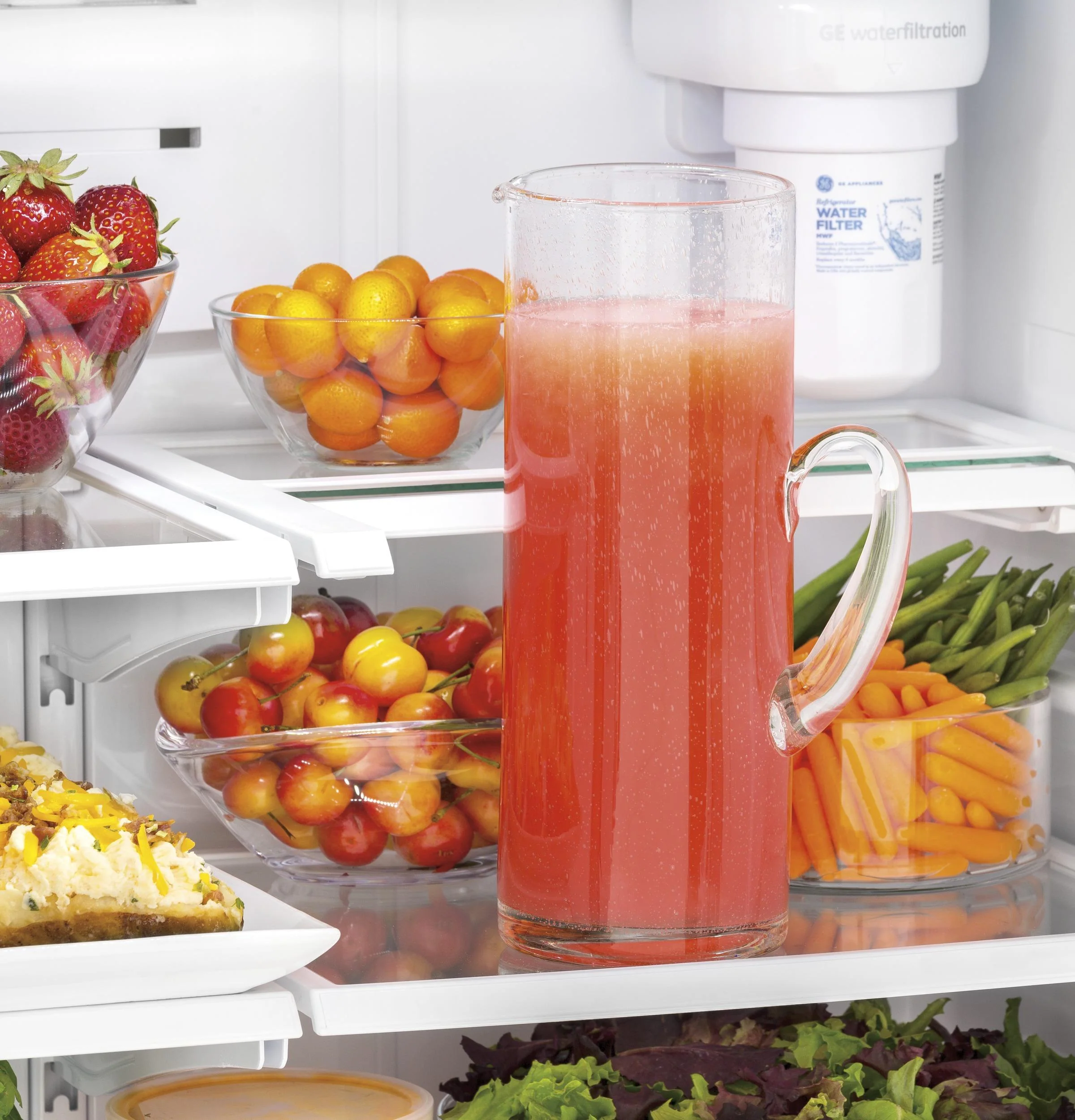 GYE18JMLES GE® ENERGY STAR® 17.5 Cu. Ft. Counter-Depth French-Door Refrigerator - Image 11
