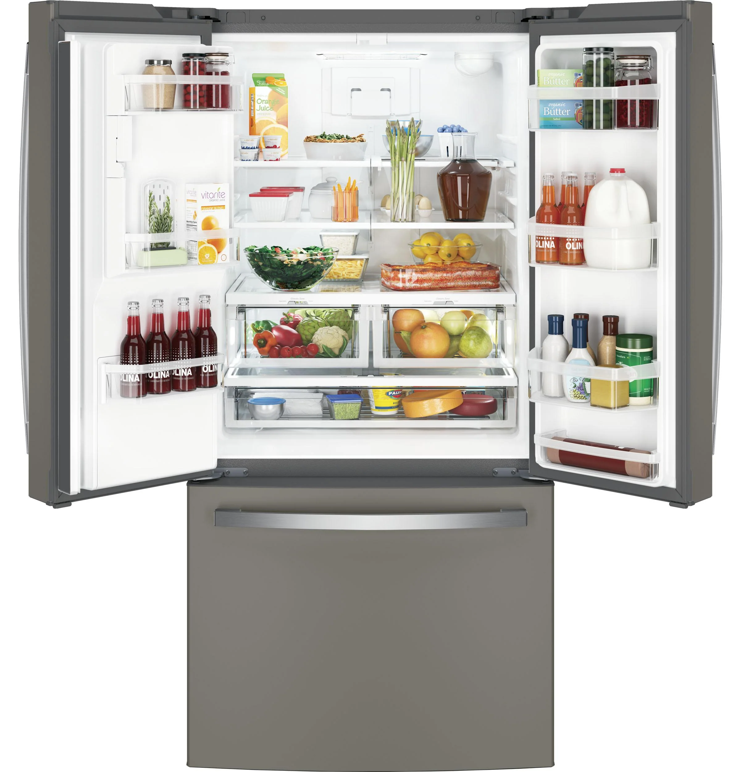 GYE18JMLES GE® ENERGY STAR® 17.5 Cu. Ft. Counter-Depth French-Door Refrigerator - Image 13