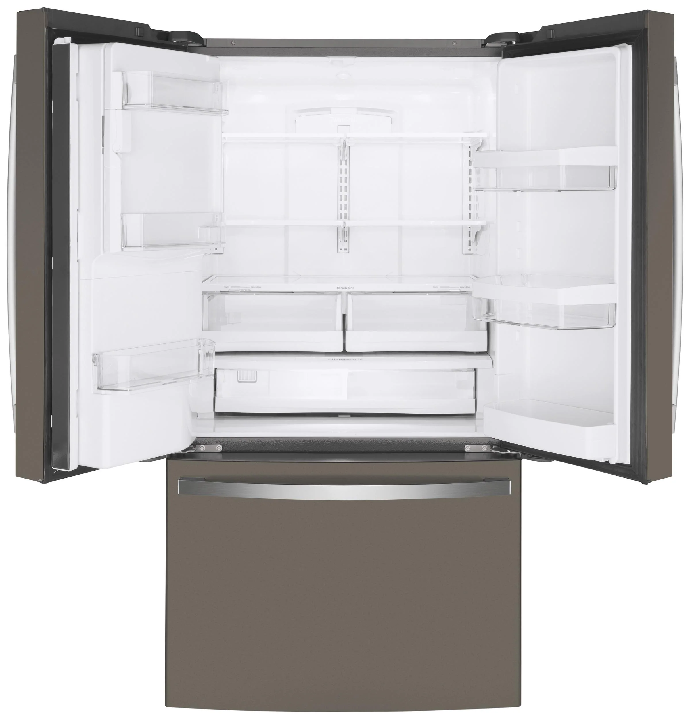 GYE22GMNES GE® ENERGY STAR® 22.1 Cu. Ft. Counter-Depth French-Door Refrigerator - Image 3
