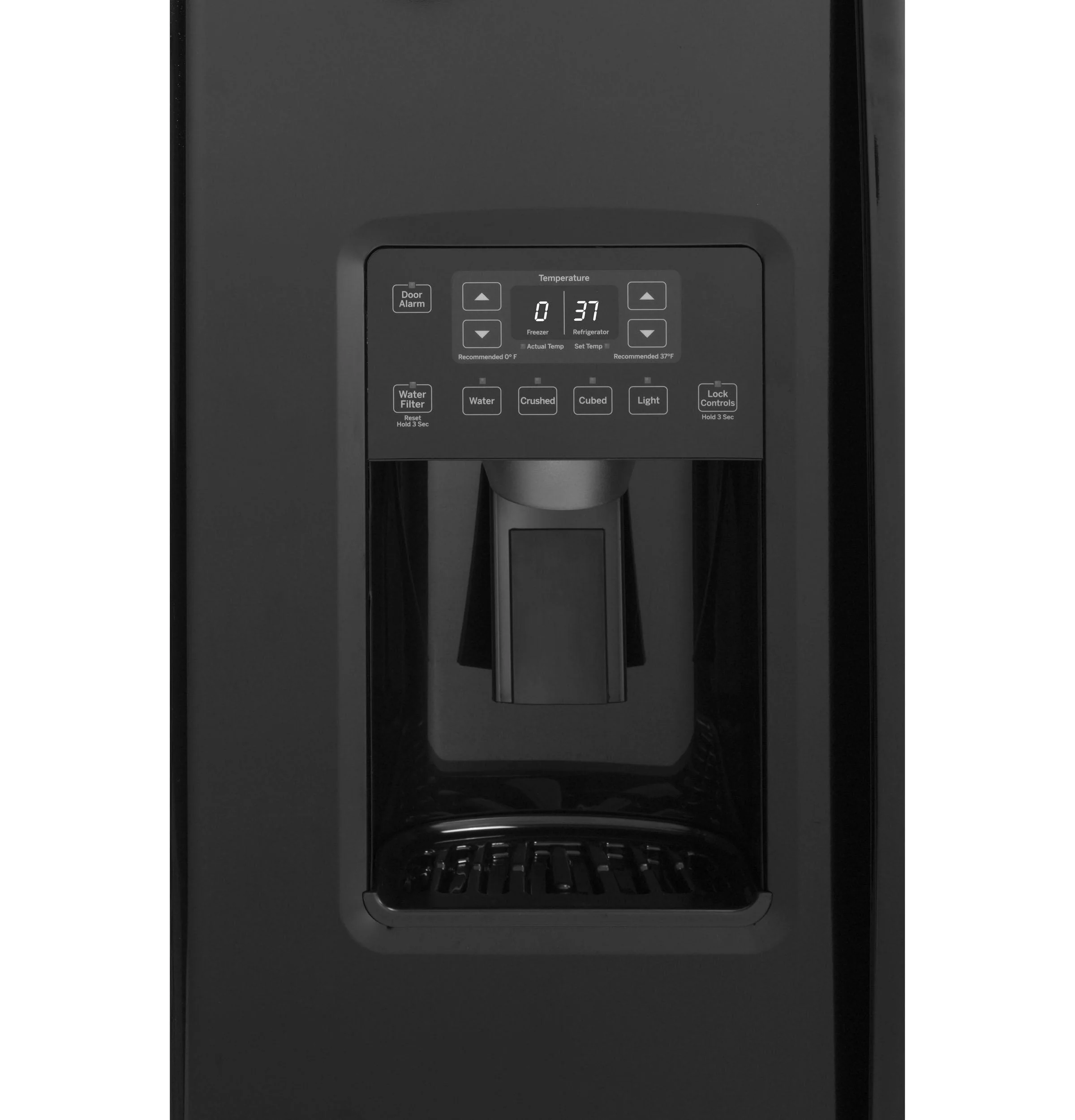 GZS22DGJBB GE® 21.9 Cu. Ft. Counter-Depth Side-By-Side Refrigerator - Image 6