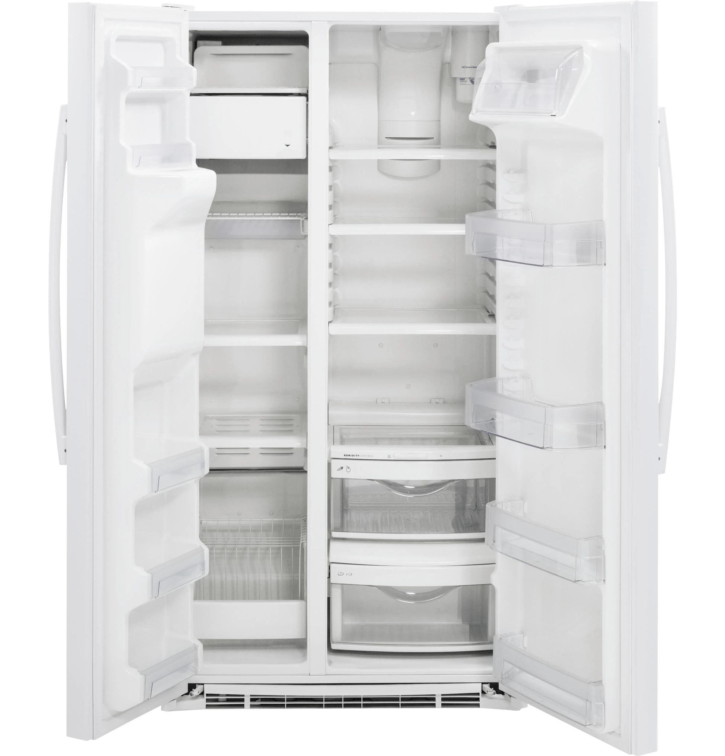 GZS22DGJWW GE® 21.9 Cu. Ft. Counter-Depth Side-By-Side Refrigerator - Image 10
