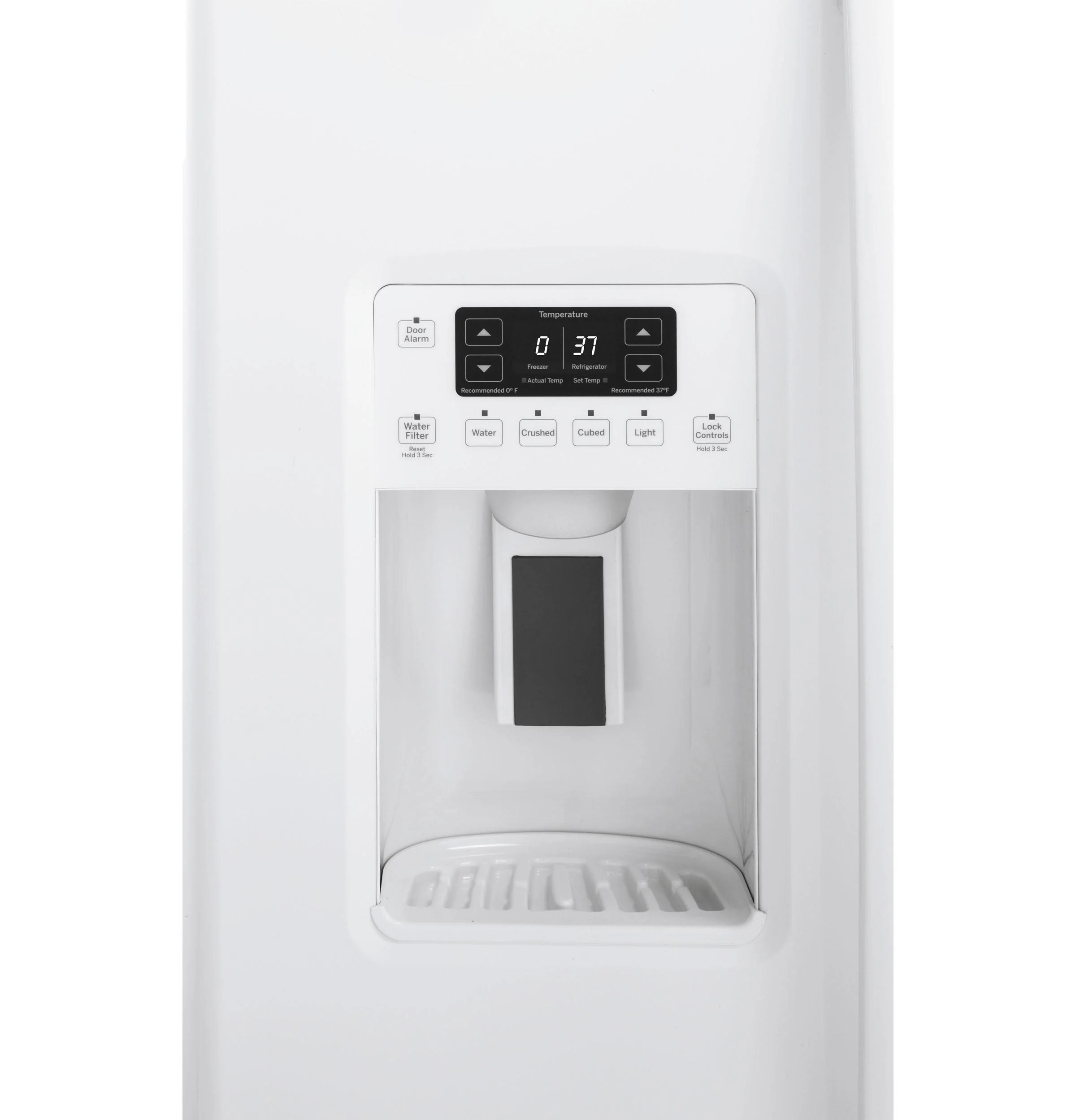 GZS22DGJWW GE® 21.9 Cu. Ft. Counter-Depth Side-By-Side Refrigerator - Image 6