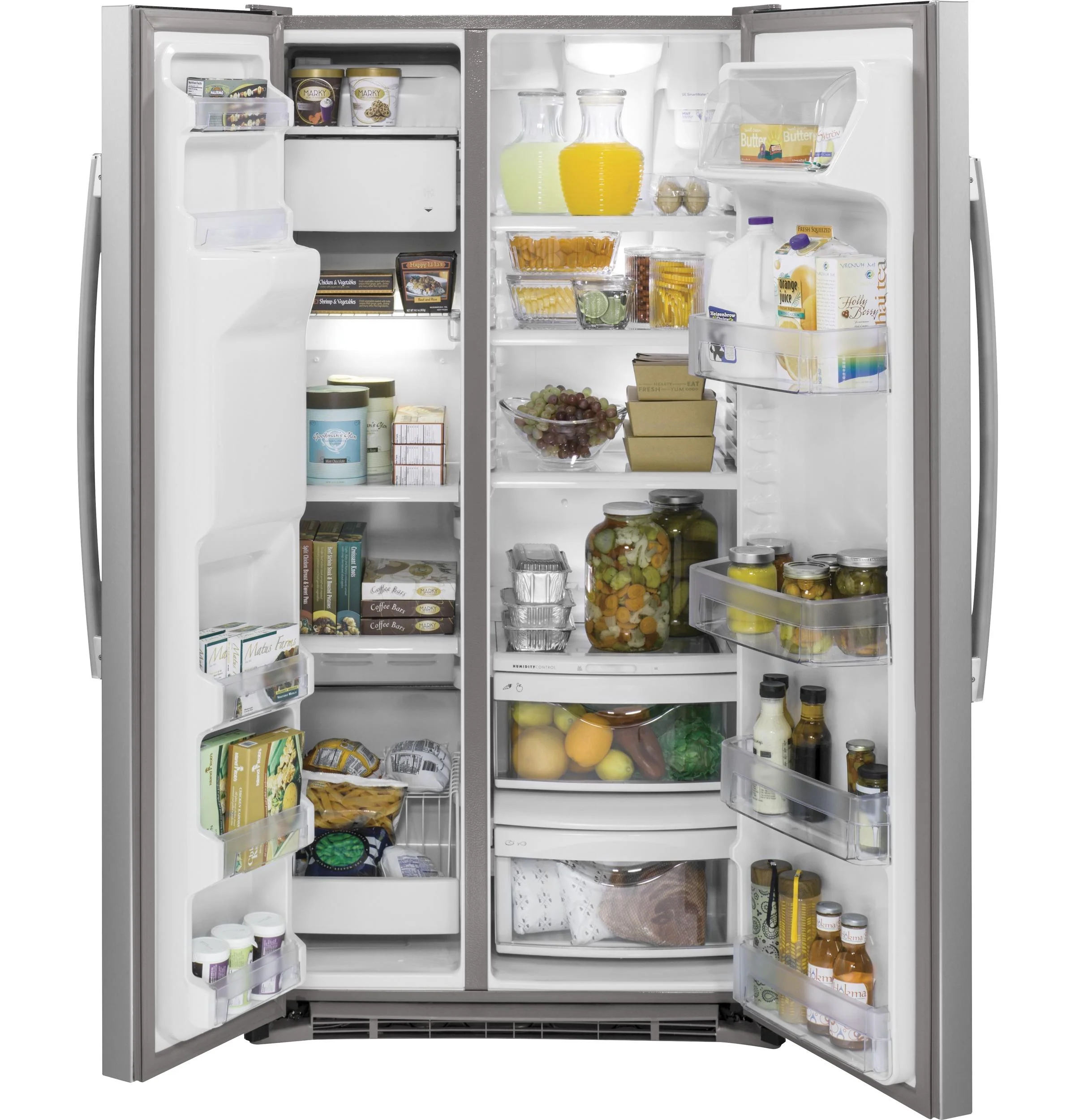 GZS22DSJSS GE® 21.9 Cu. Ft. Counter-Depth Side-By-Side Refrigerator - Image 9