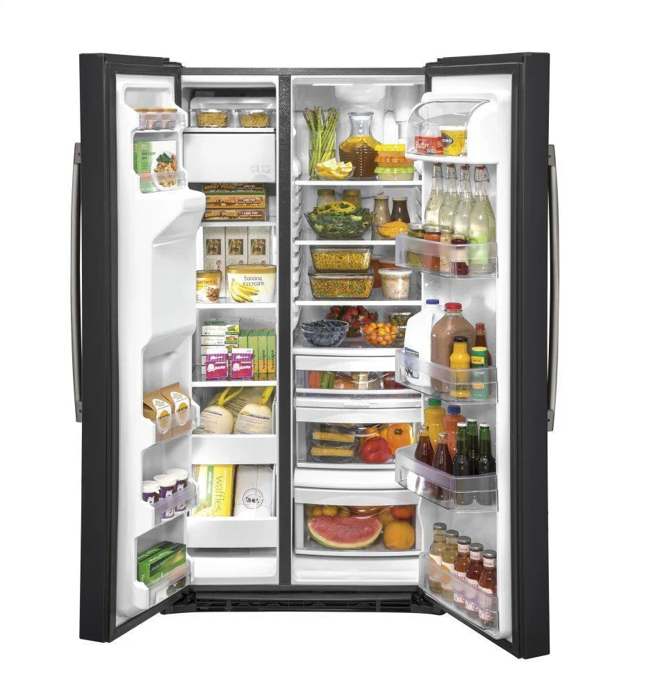 GZS22IENDS GE® 21.8 Cu. Ft. Counter-Depth Side-By-Side Refrigerator - Image 2