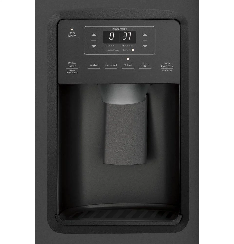 GZS22IENDS GE® 21.8 Cu. Ft. Counter-Depth Side-By-Side Refrigerator - Image 4