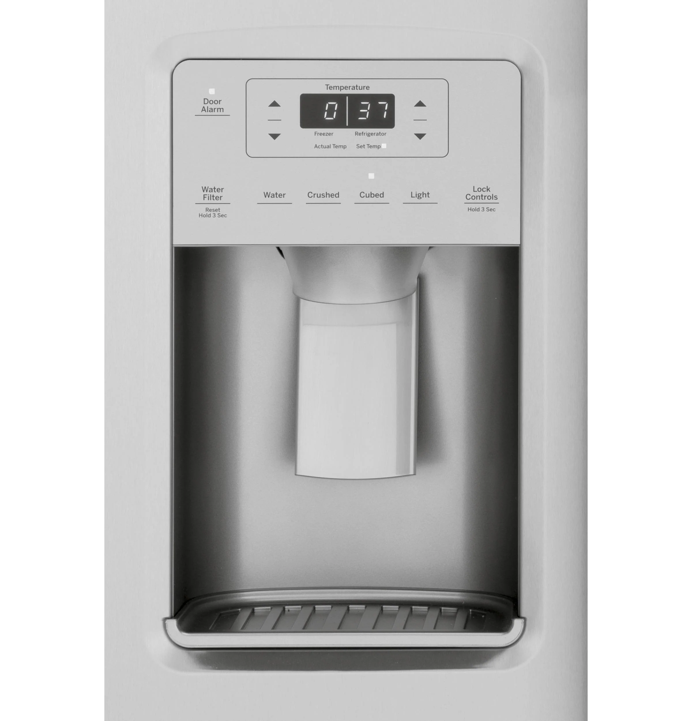 GZS22IYNFS GE 21.8 Cu. Ft. Counter-Depth Fingerprint Resistant Side-By-Side Refrigerator - Image 13