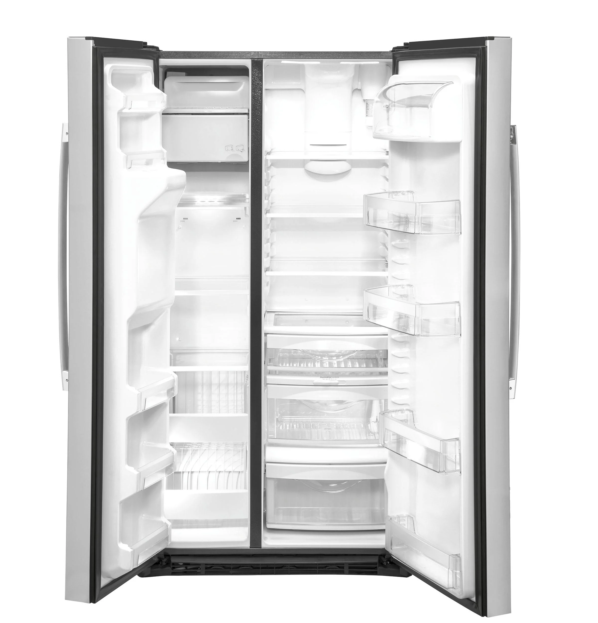 GZS22IYNFS GE 21.8 Cu. Ft. Counter-Depth Fingerprint Resistant Side-By-Side Refrigerator - Image 5