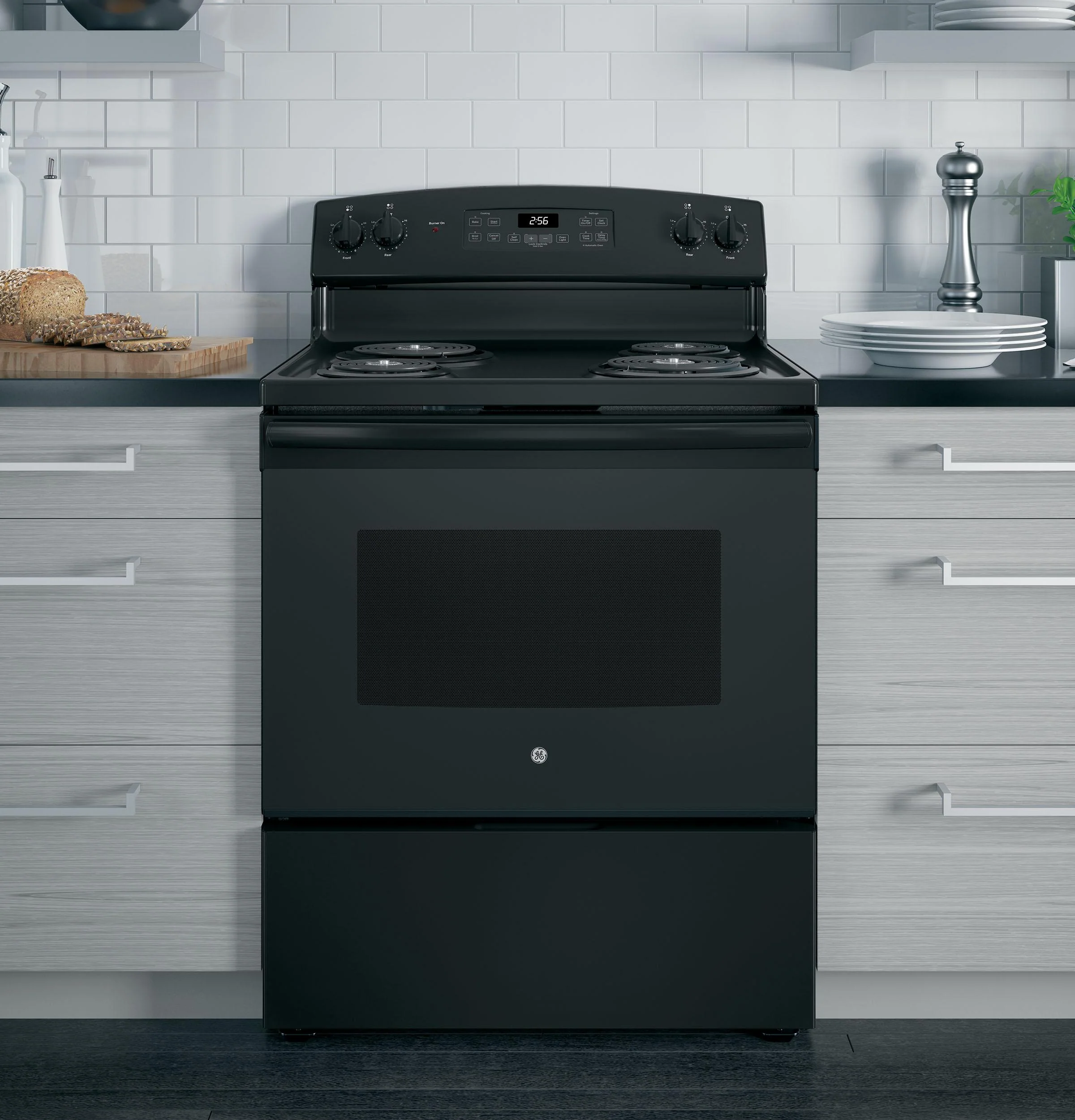 JB256DMBB GE® ENERGY STAR® 30" Free-Standing Self-Clean Electric Range - Image 5
