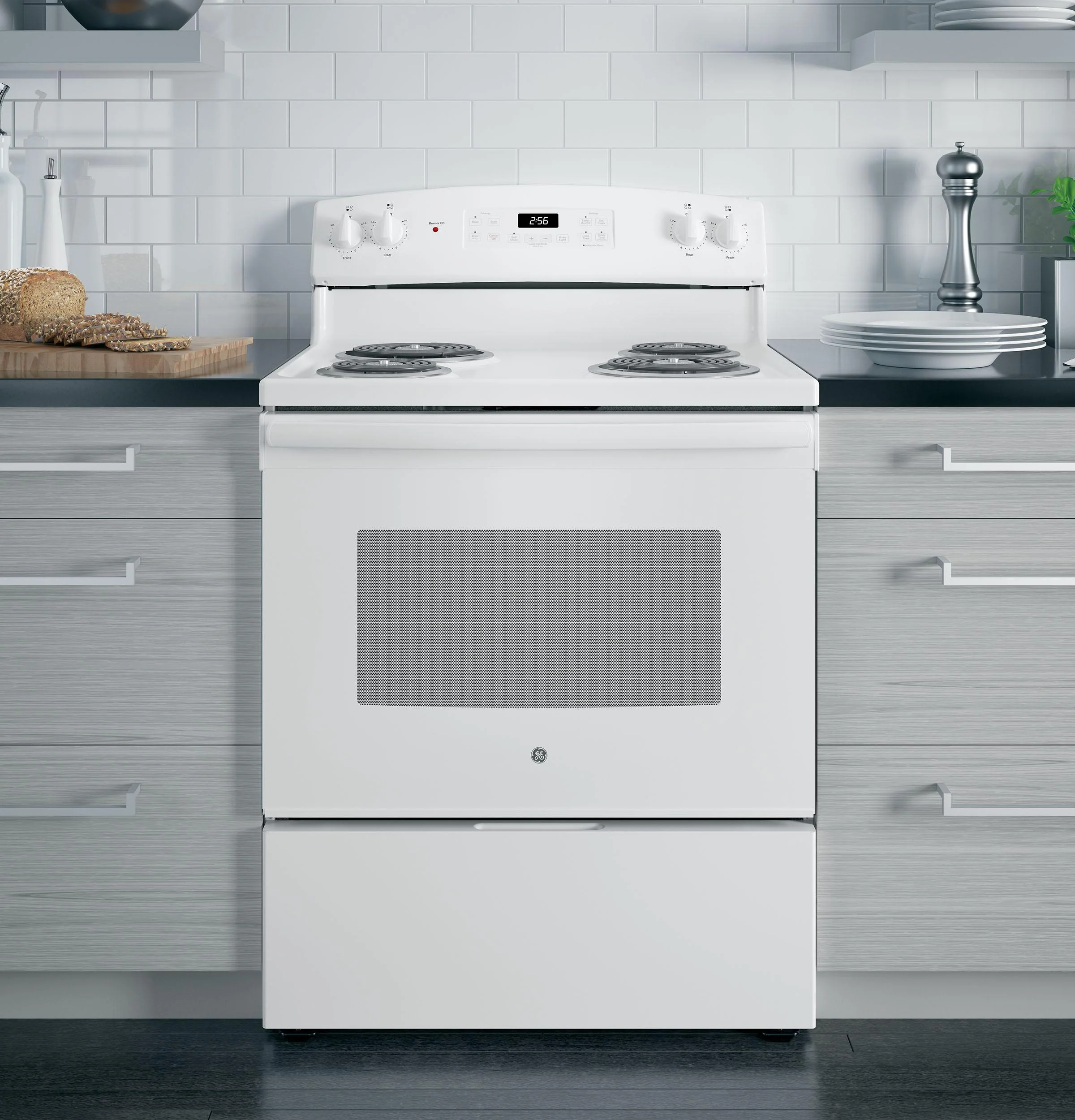 JB256DMWW GE® ENERGY STAR® 30" Free-Standing Self-Clean Electric Range - Image 6