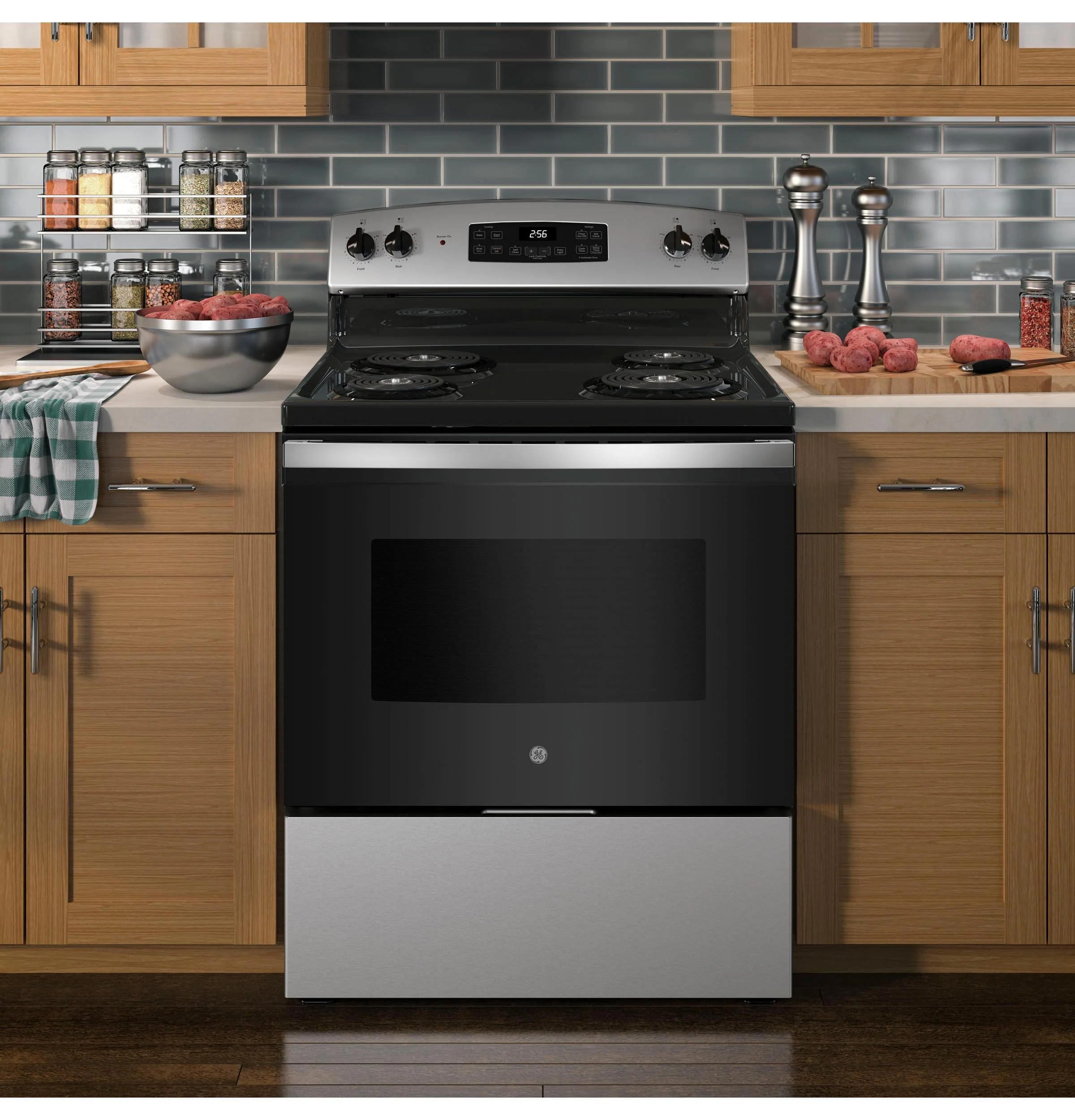 JB256RTSS GE® ENERGY STAR® 30" Free-Standing Self-Clean Electric Range - Image 5