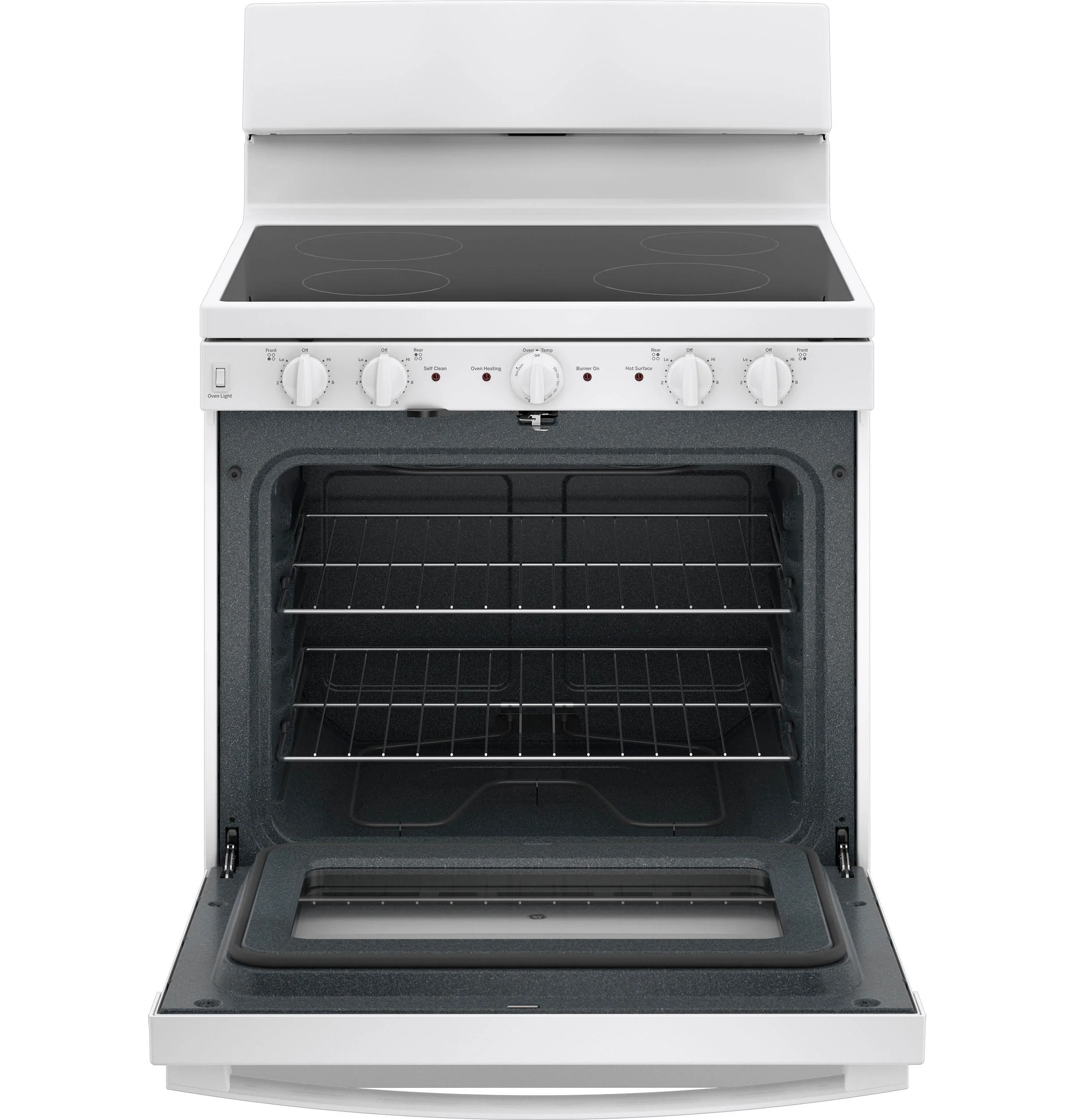 JB480DTWW GE 30" Free-standing Electric Radiant Smooth Cooktop Range - Image 2