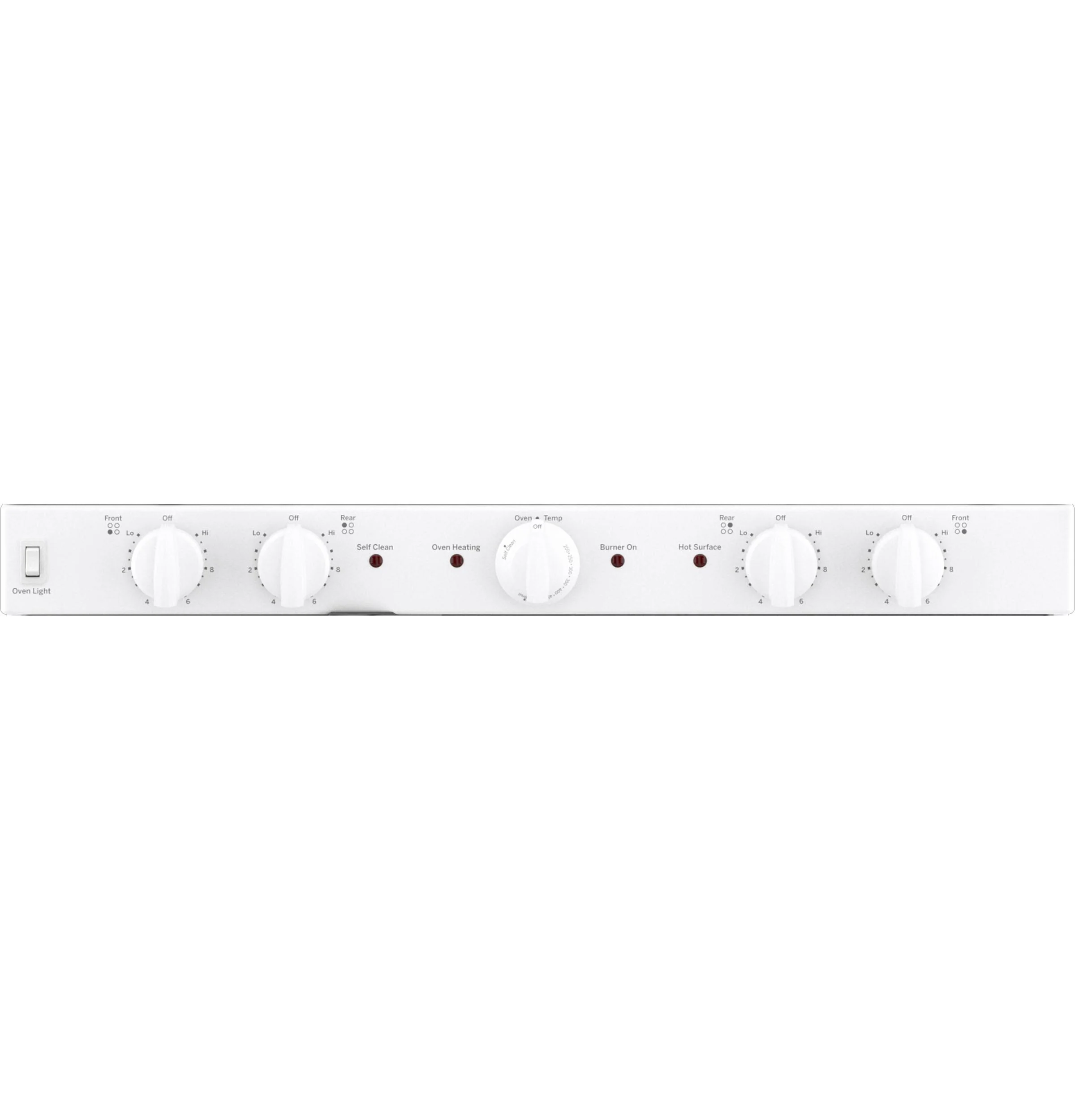JB480DTWW GE 30" Free-standing Electric Radiant Smooth Cooktop Range - Image 5