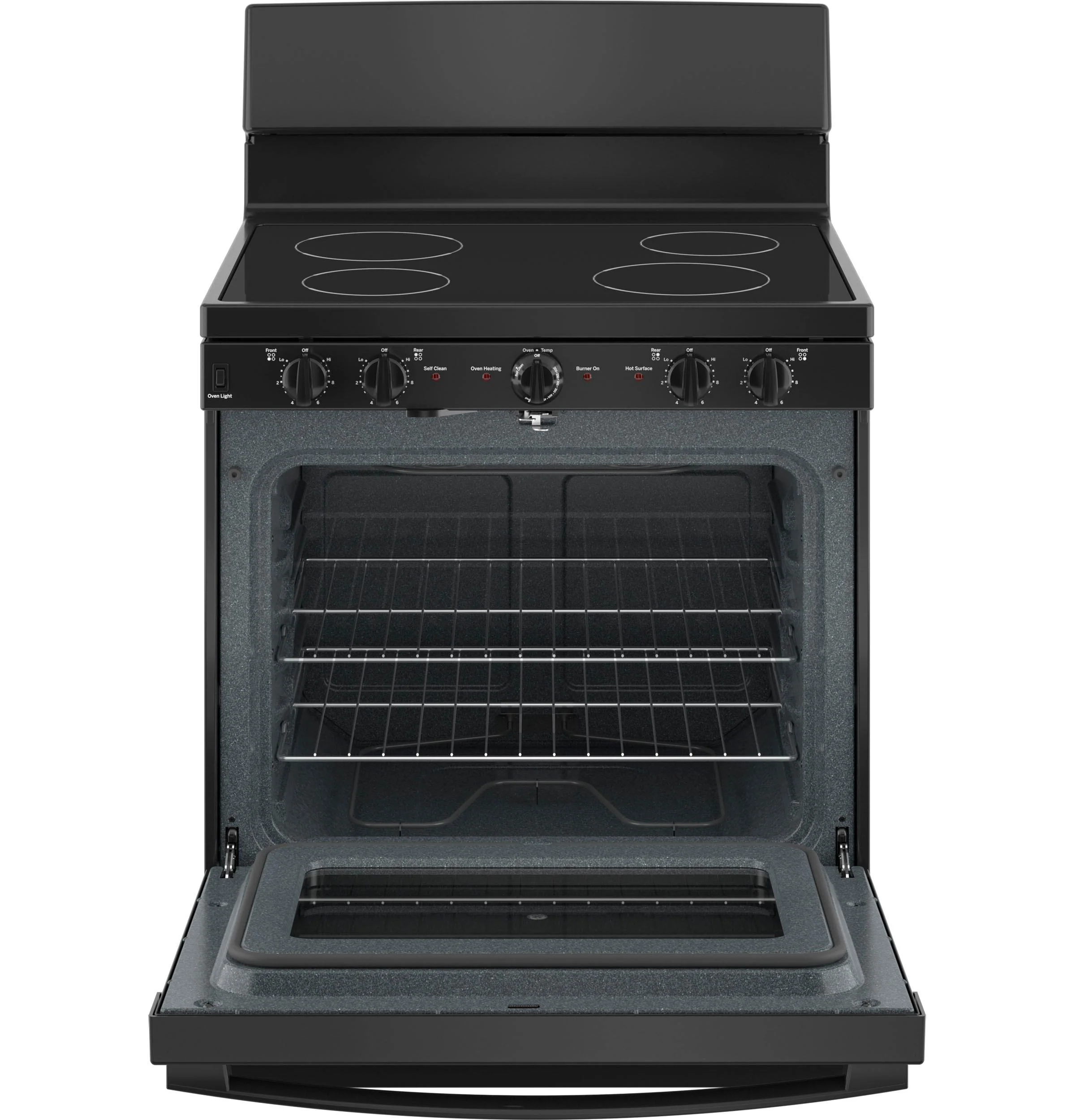 JB480DYBB GE® ENERGY STAR® 30" Free-Standing Electric Radiant Smooth Cooktop Range - Image 2