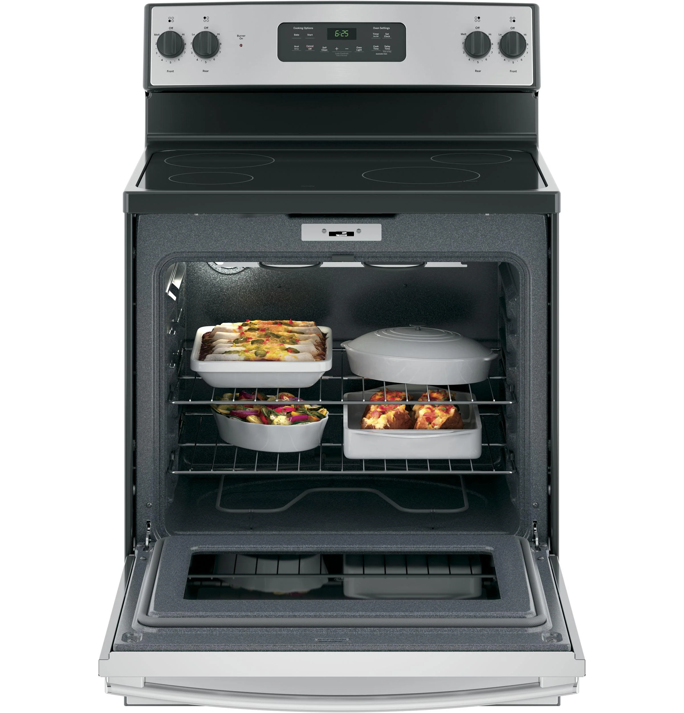 GE® 30" Free-Standing Electric Range - Image 5