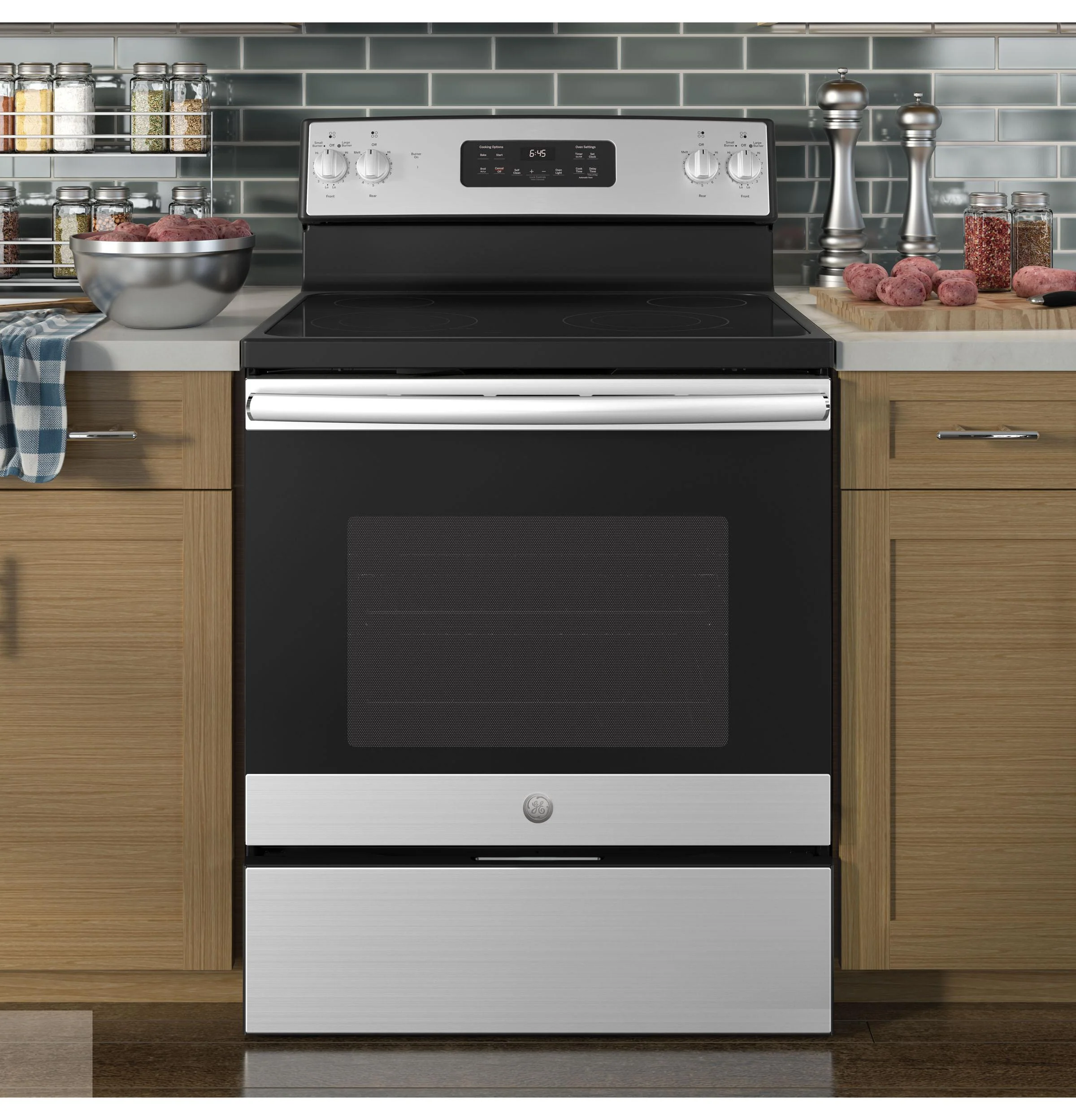 JB645RKSS GE® 30" Free-Standing Electric Range - Image 11