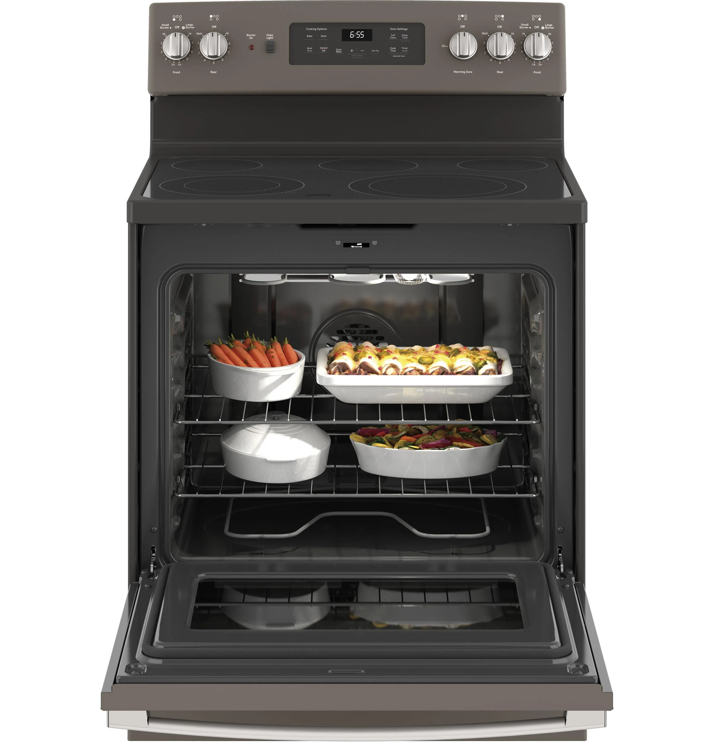 GE® 30" Free-Standing Electric Convection Range - Image 5
