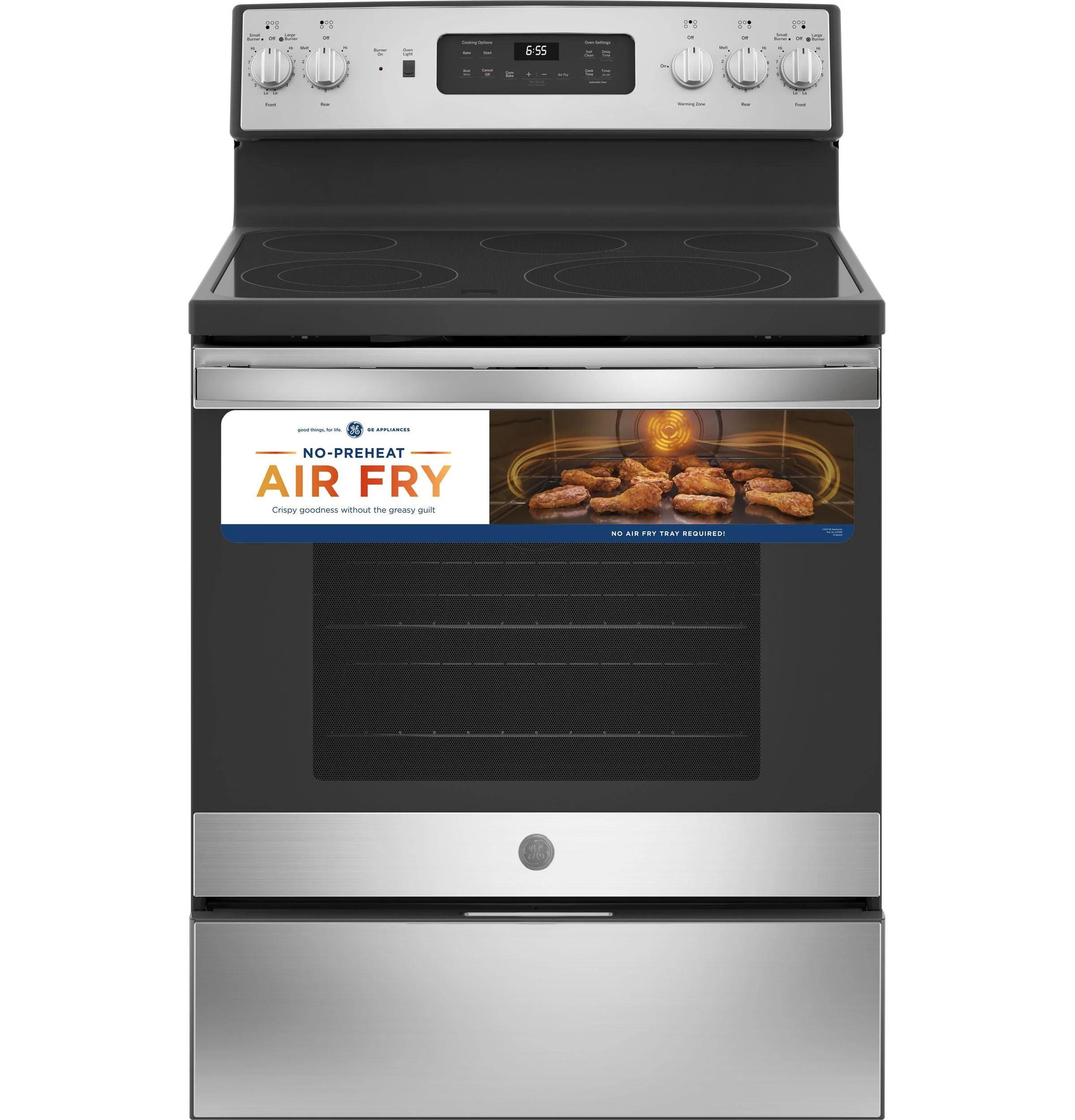 GE® 30" Free-Standing Electric Convection Range - Image 21