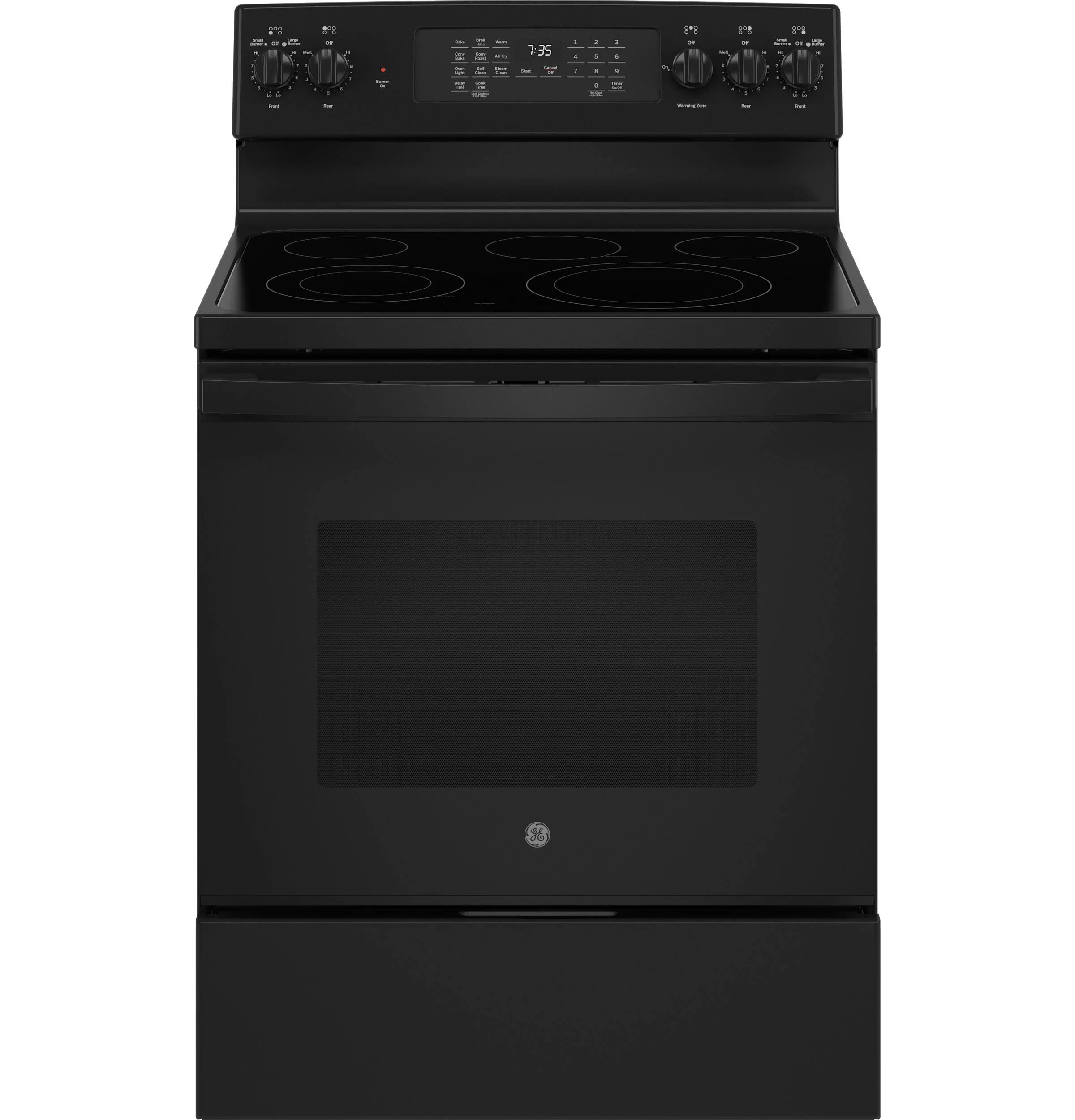 GE® 30" Free-Standing Electric Convection Range with No Preheat Air Fry - Image 14