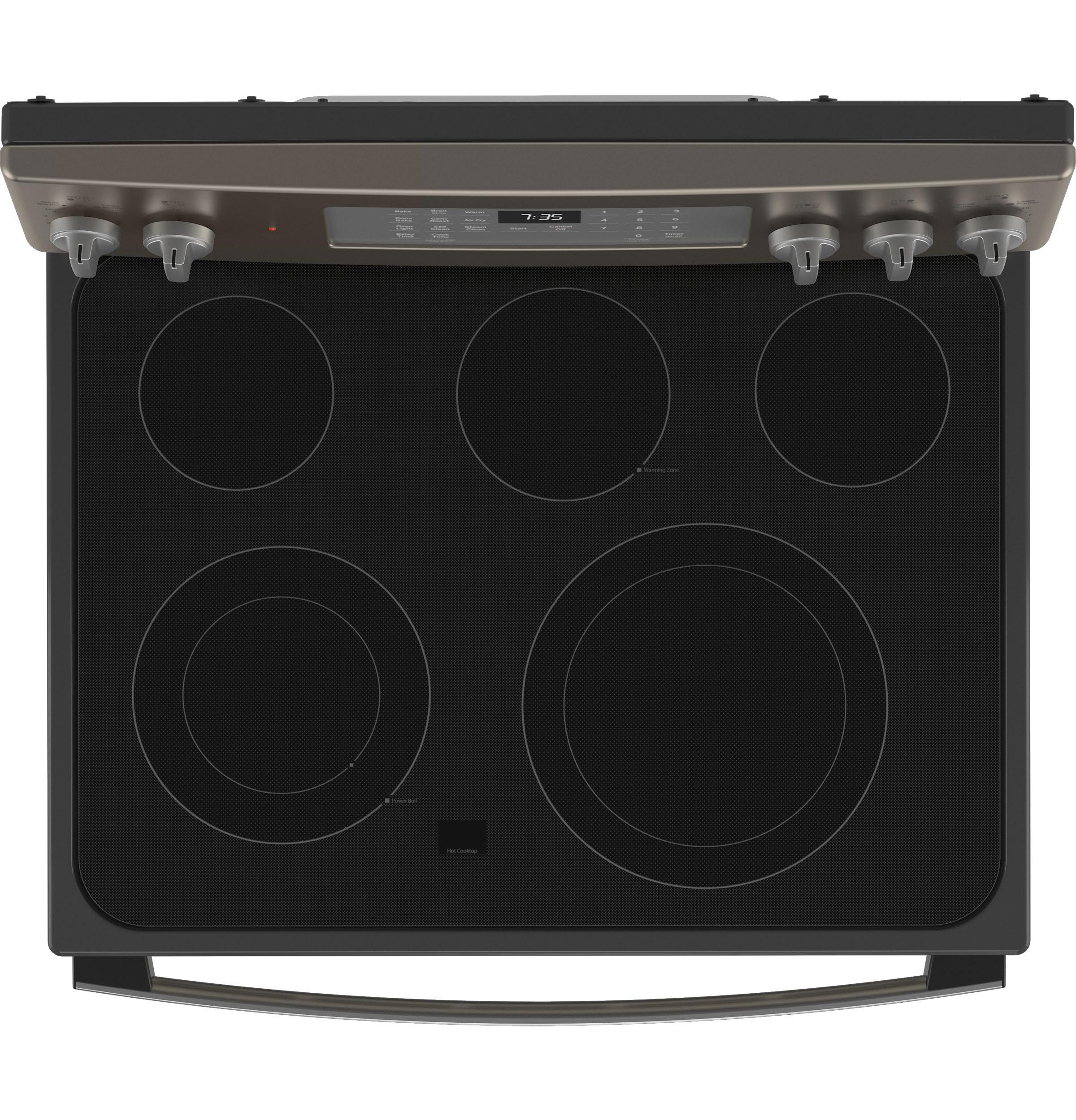 GE® 30" Free-Standing Electric Convection Range with No Preheat Air Fry - Image 5