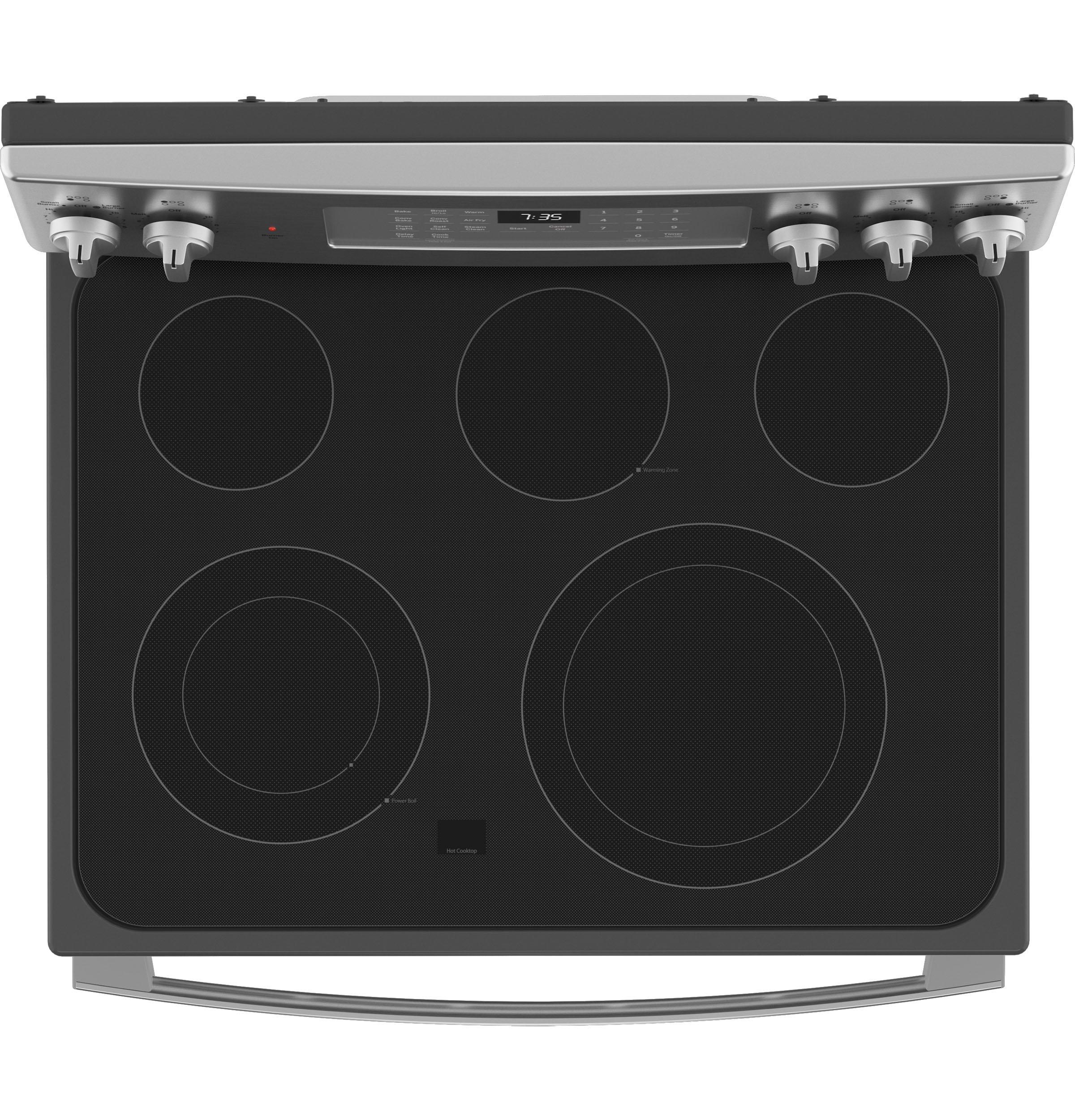 GE® 30" Free-Standing Electric Convection Range with No Preheat Air Fry - Image 18