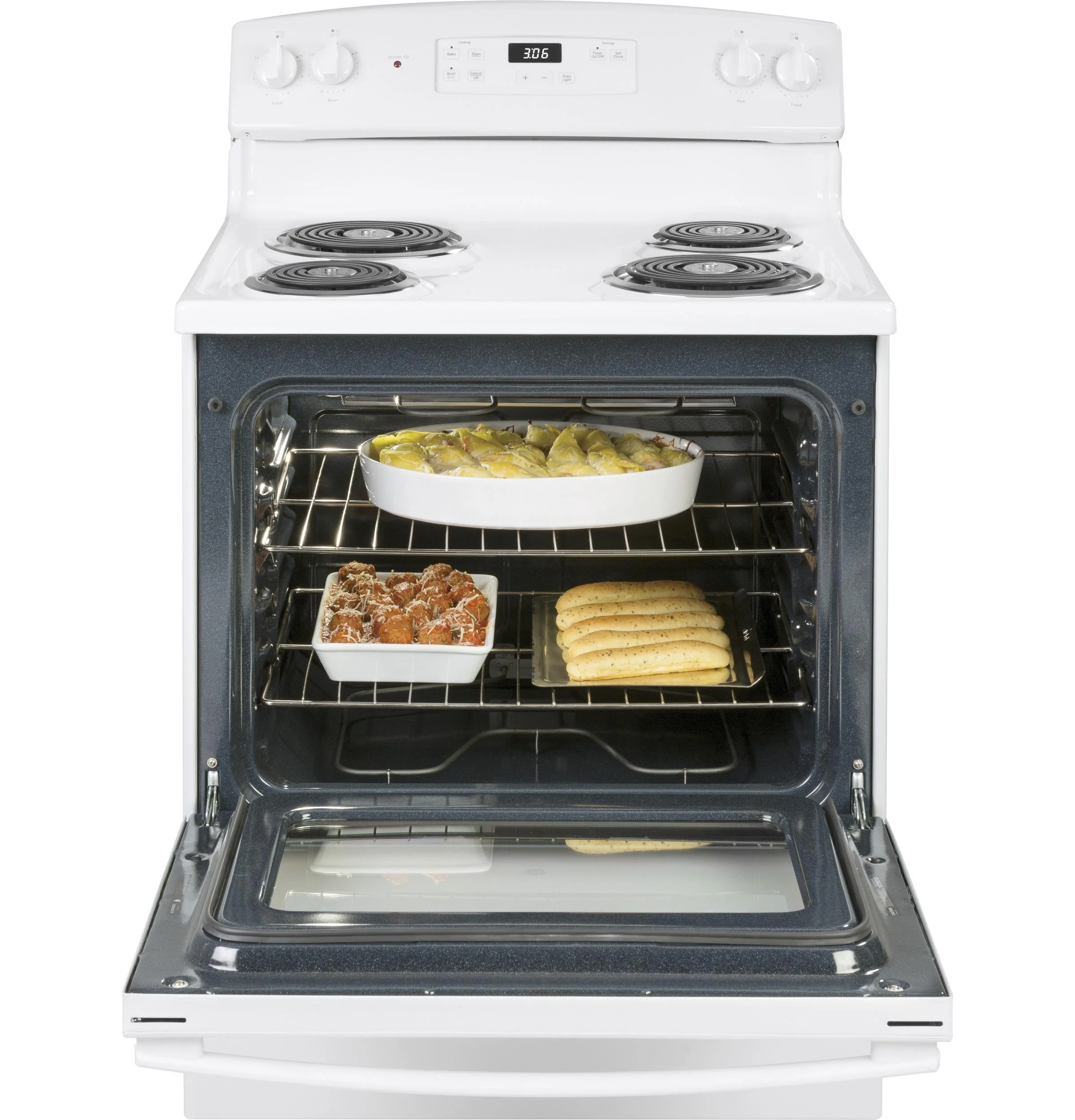 JBS360DMWW GEĀ® ENERGY STARĀ® 30" Free-Standing Electric Range - Image 3