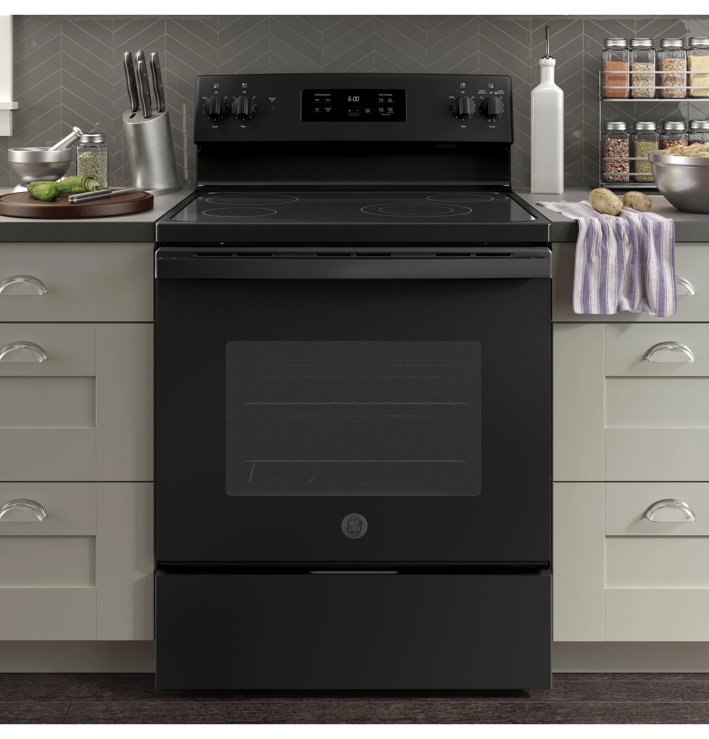 JBS60DKBB GE® 30" Free-Standing Electric Range - Image 5