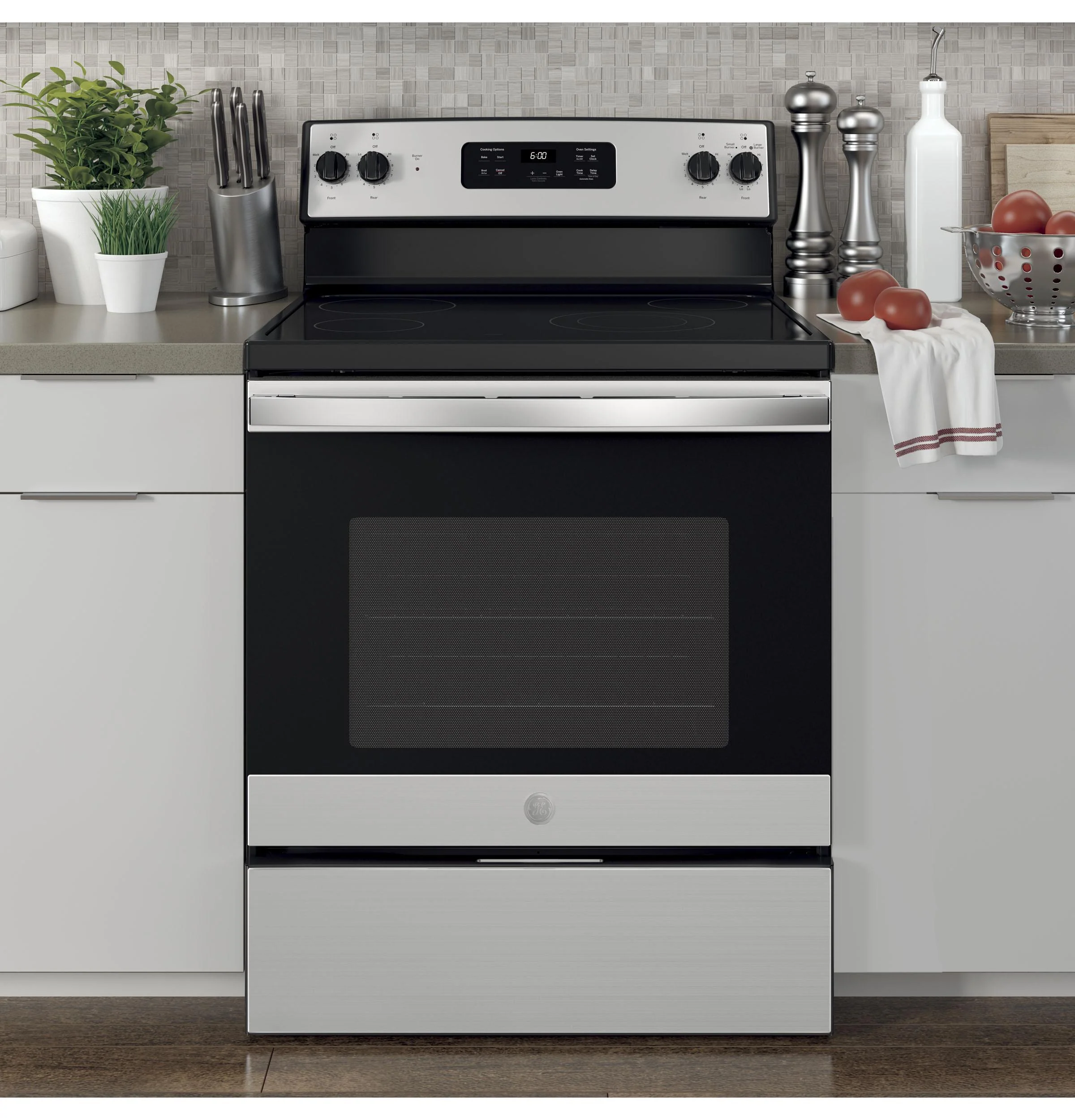 GE® 30" Free-Standing Electric Range - Image 6