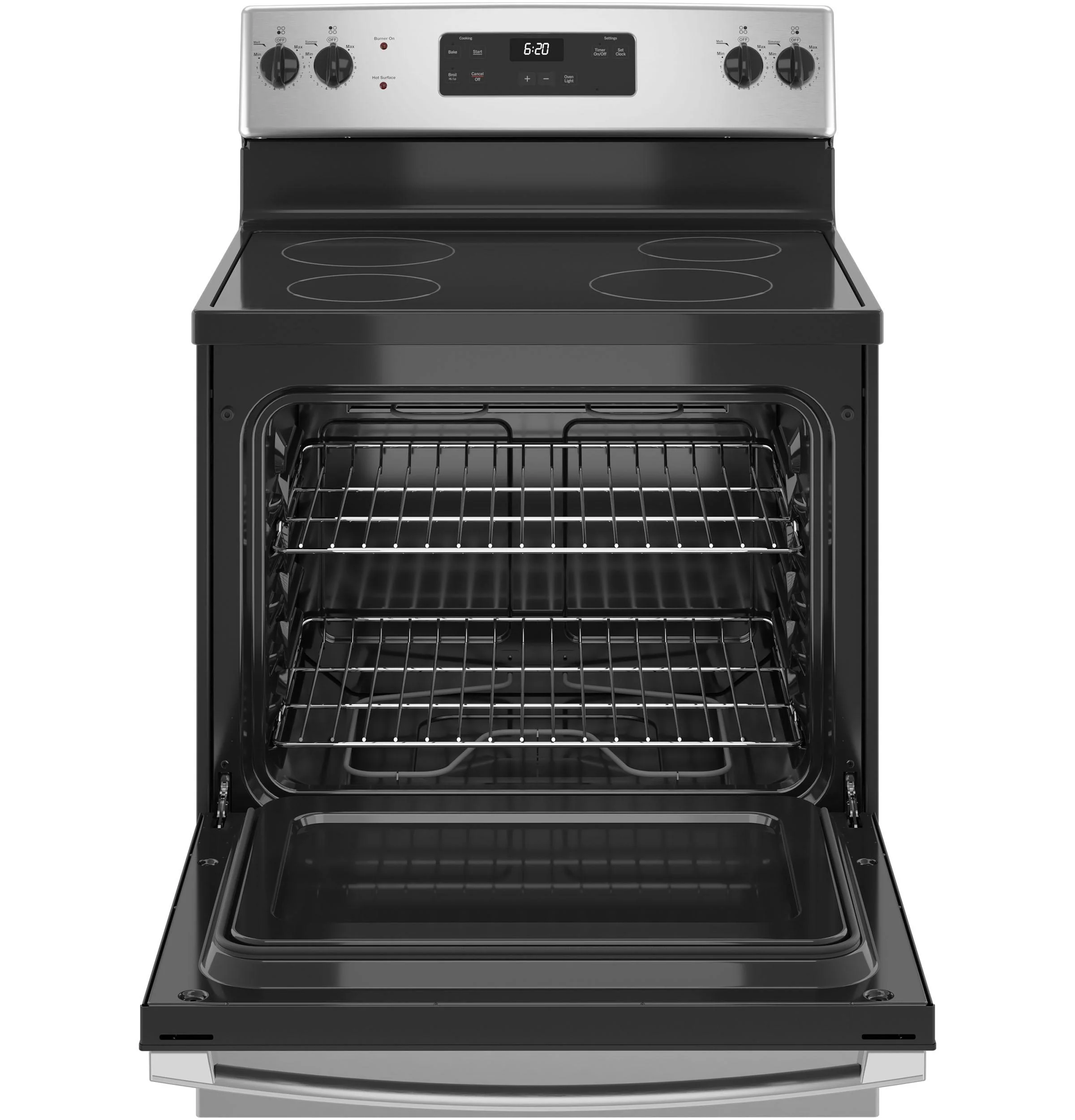 JBS62RWSS GE 30" Free-standing Electric Radiant Smooth Cooktop Range - Image 3