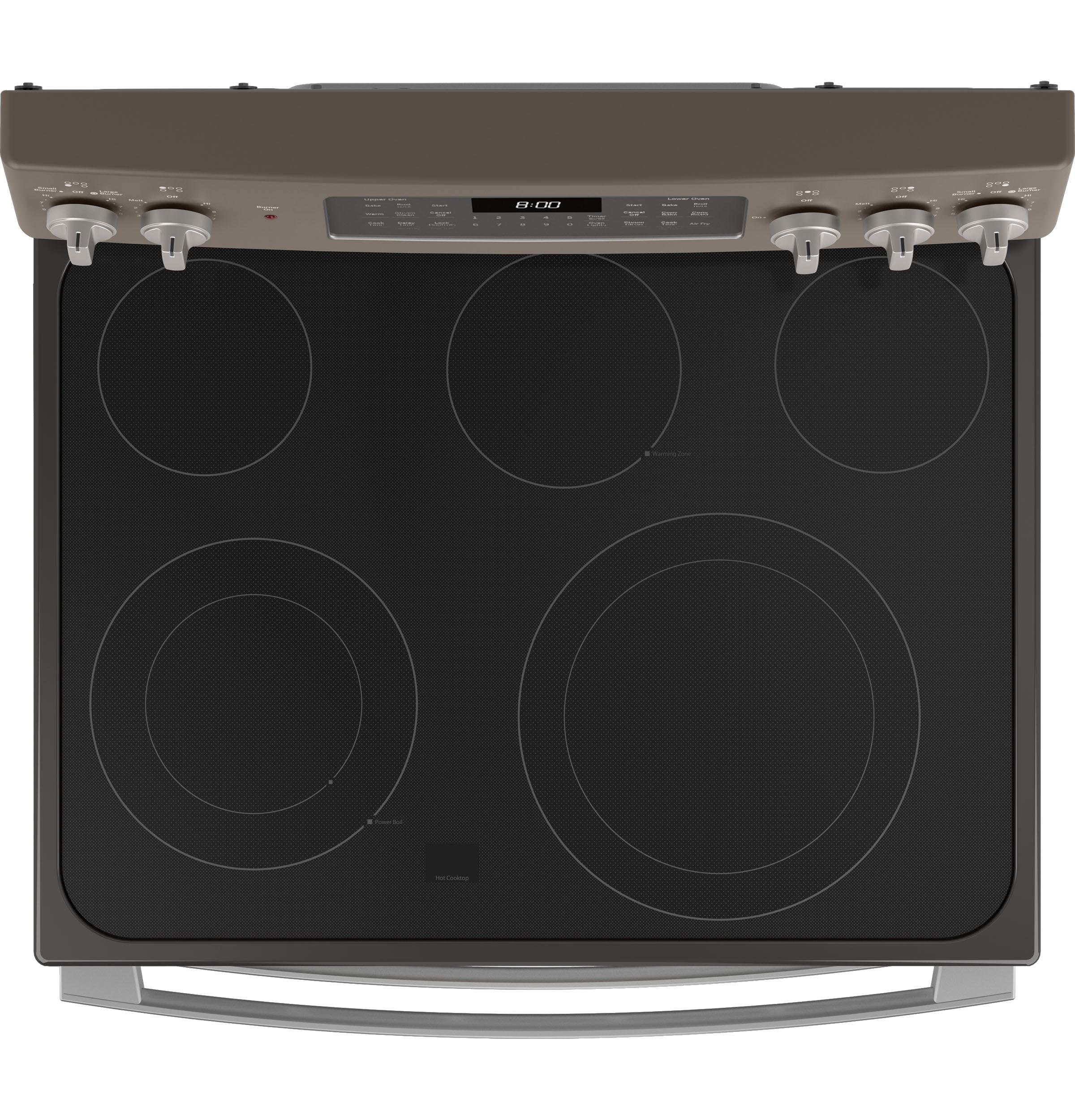 GE® 30" Free-Standing Electric Double Oven Convection Range - Image 4